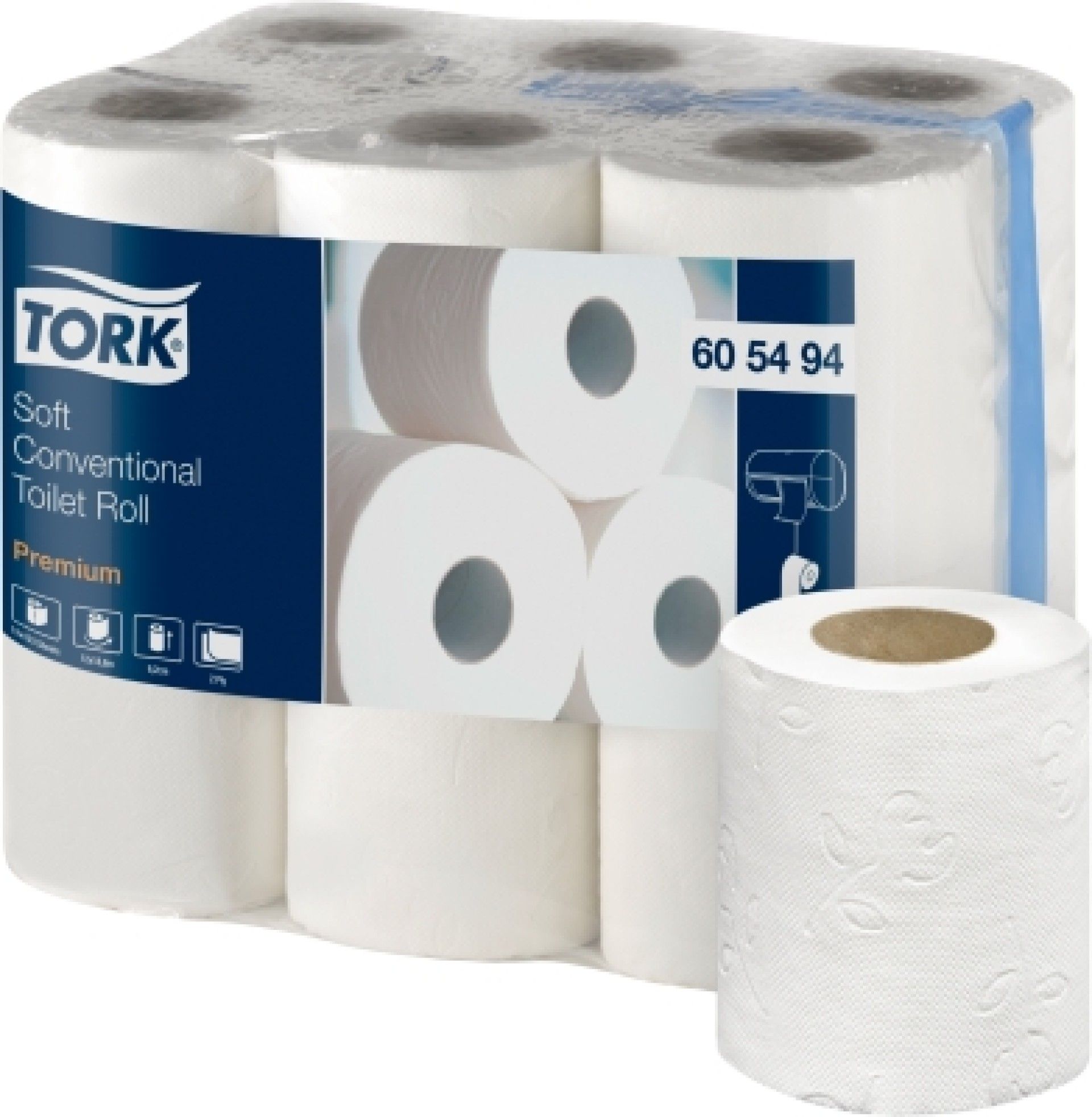 Papel Higi�nico Dom�stico Tork Folha Dupla - 108 Rolos