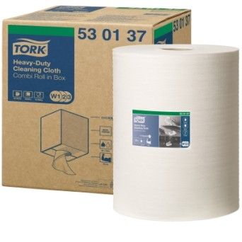 Tork Pao de Limpieza Resistente 530  Blanco - 1 Rollo