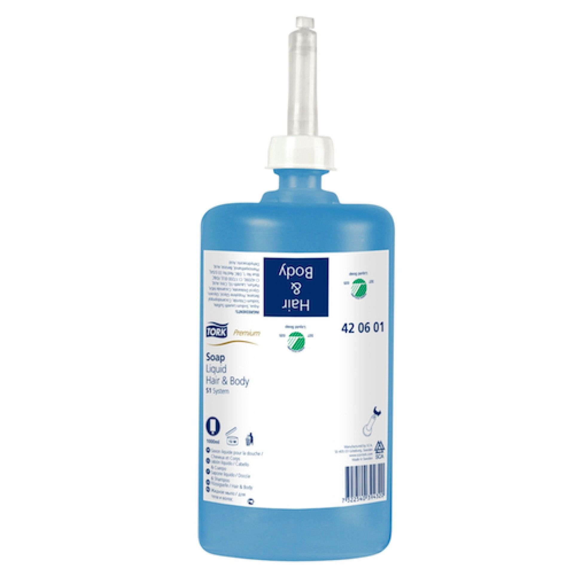 Gel para Banho e Champo Tork Premium 66 - 1 L