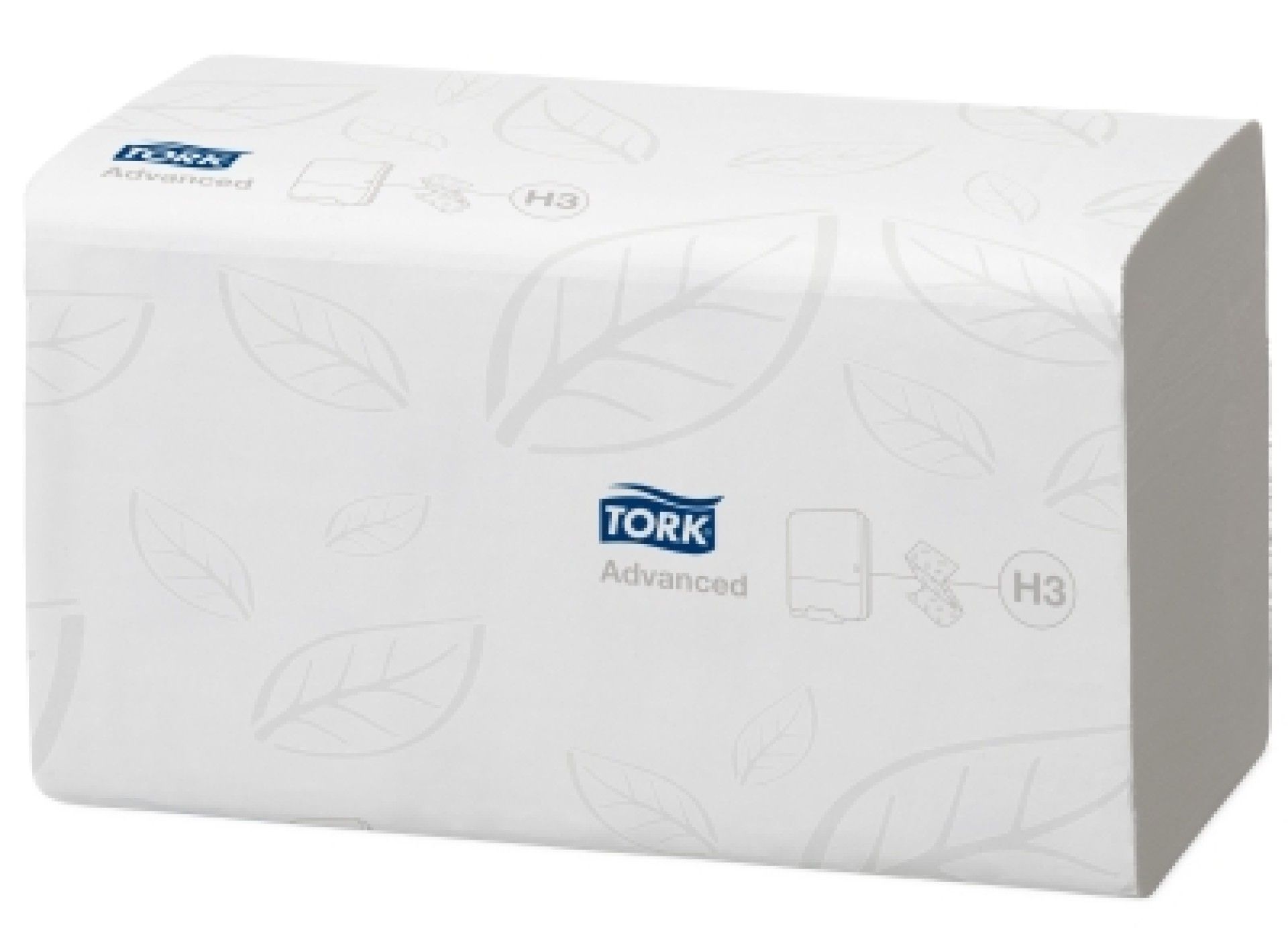 Toalha de Mão Dobrada em Z Flushable Tork - 3750 U Toalha de Mão Dobrada em Z Flushable Tork - 3750 U