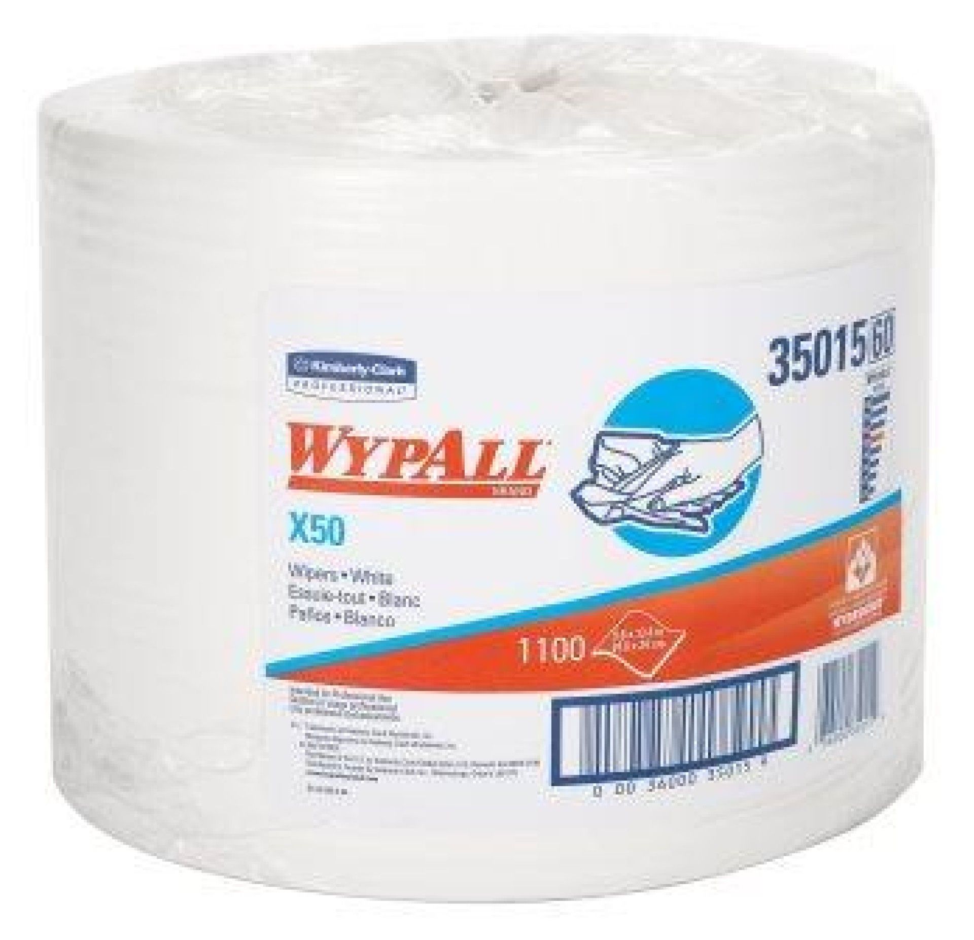 Wypall X 50 Bobine Branca - 1 Rolo Wypall X 50 Bobine Branca - 1 Rolo