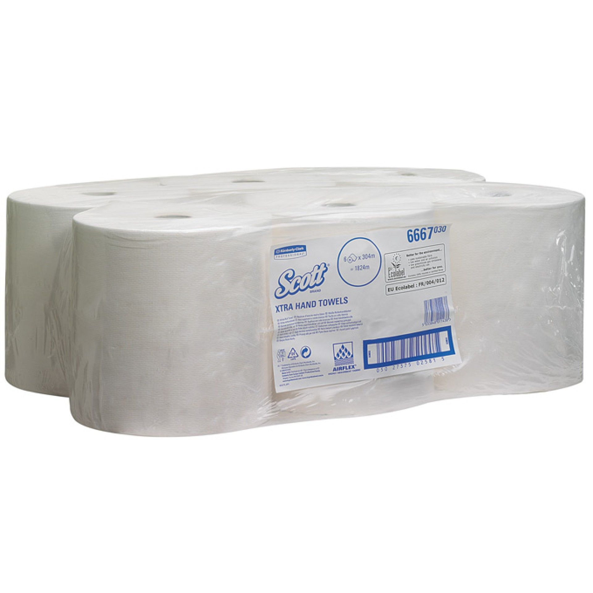Toalla Scott en Rollo Blanco - 6 Rollos