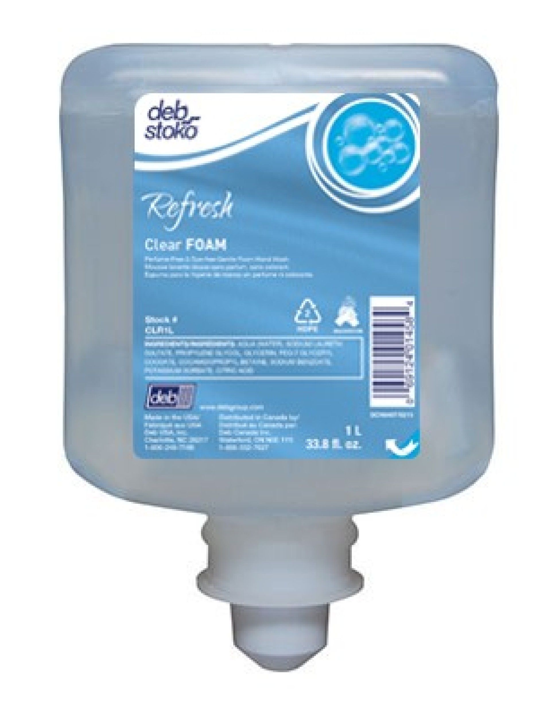 Deb Clear Foam Wash - 1 L Deb Clear Foam Wash - 1 L