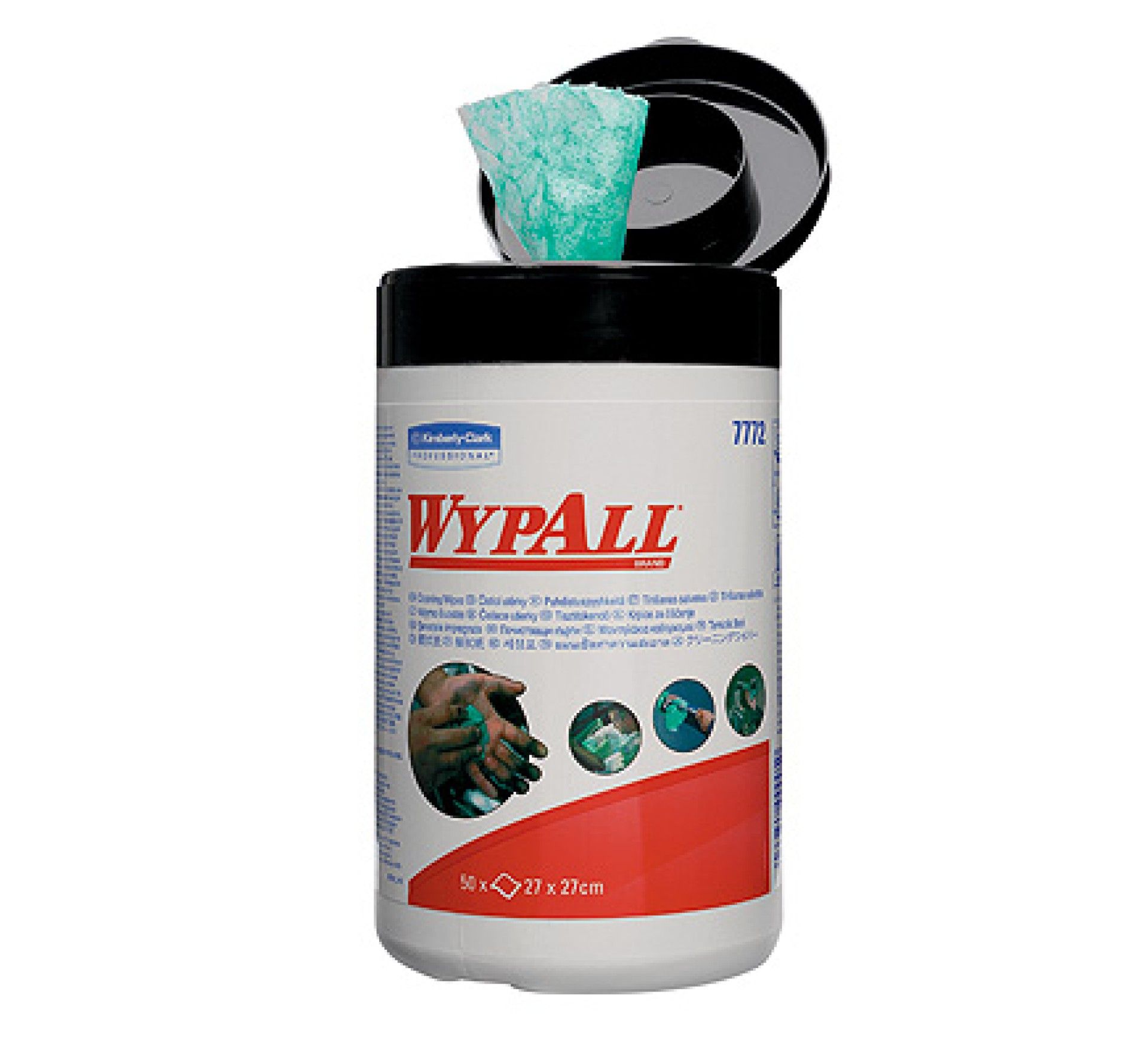 Panos Impregnados Wypall - Caixa com 6 Recipientes Panos Impregnados Wypall - Caixa com 6 Recipientes