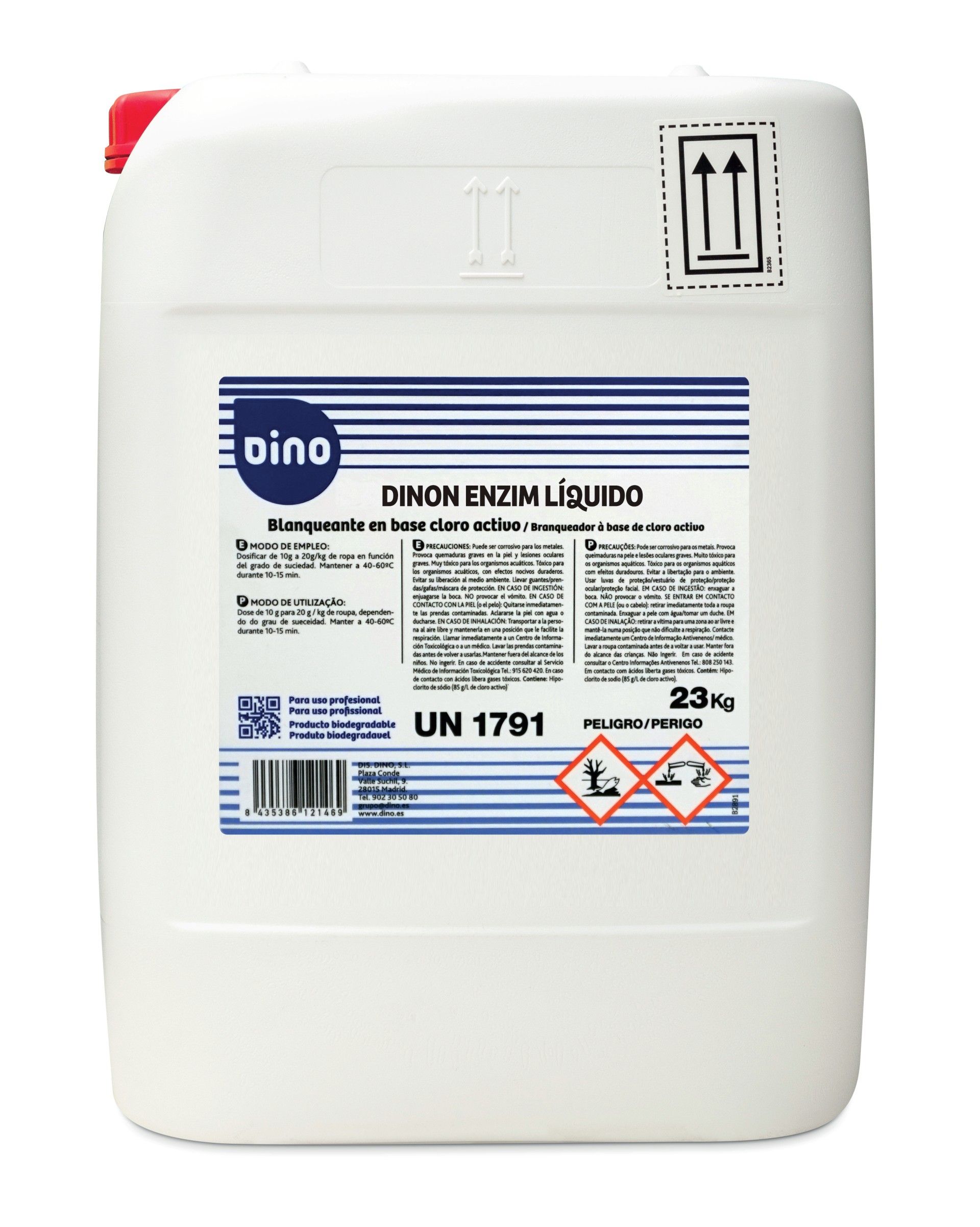 Dino Enzim Liquido Gd - 20 Litros