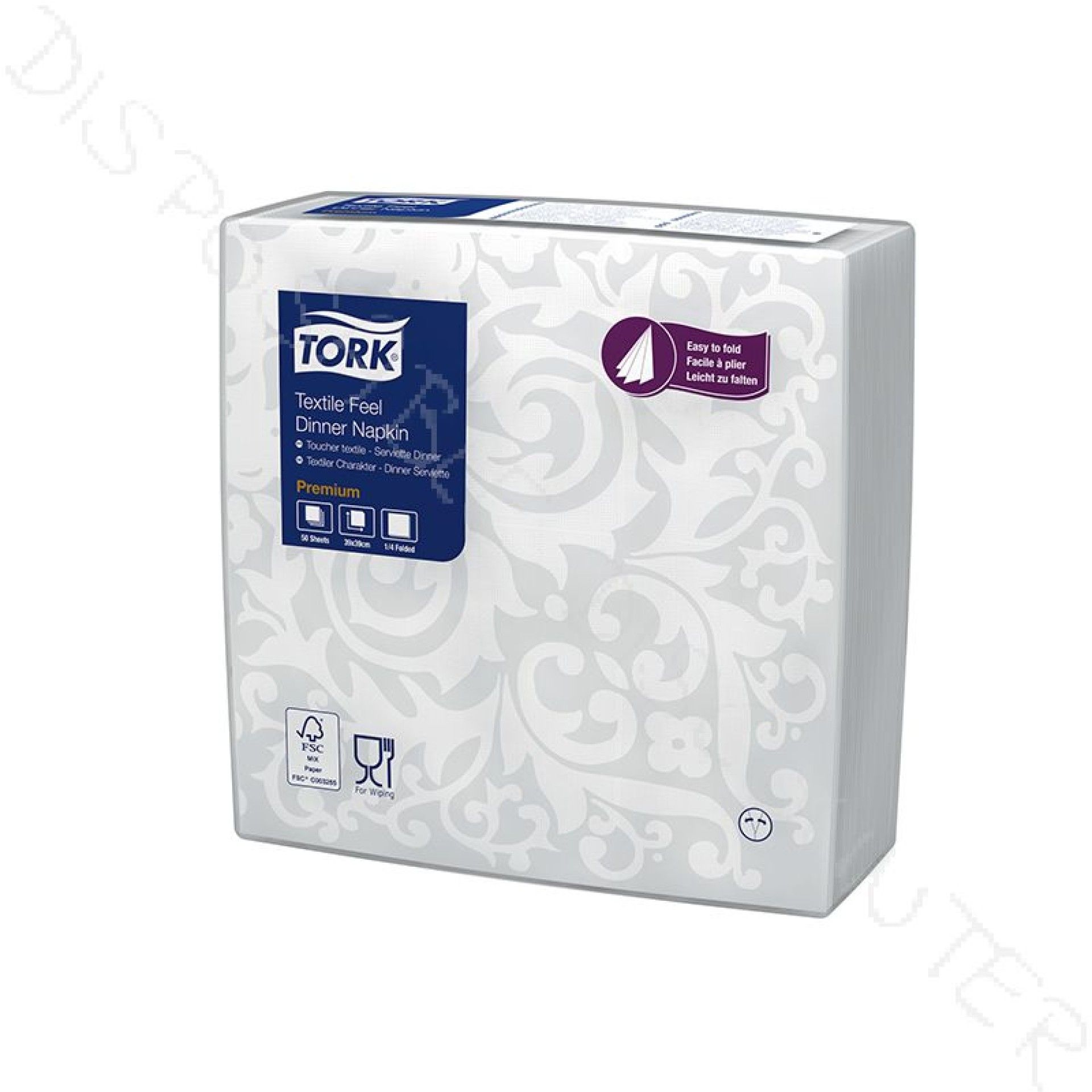 Guardanapo Tork Text Feel Dinnap - 500 U