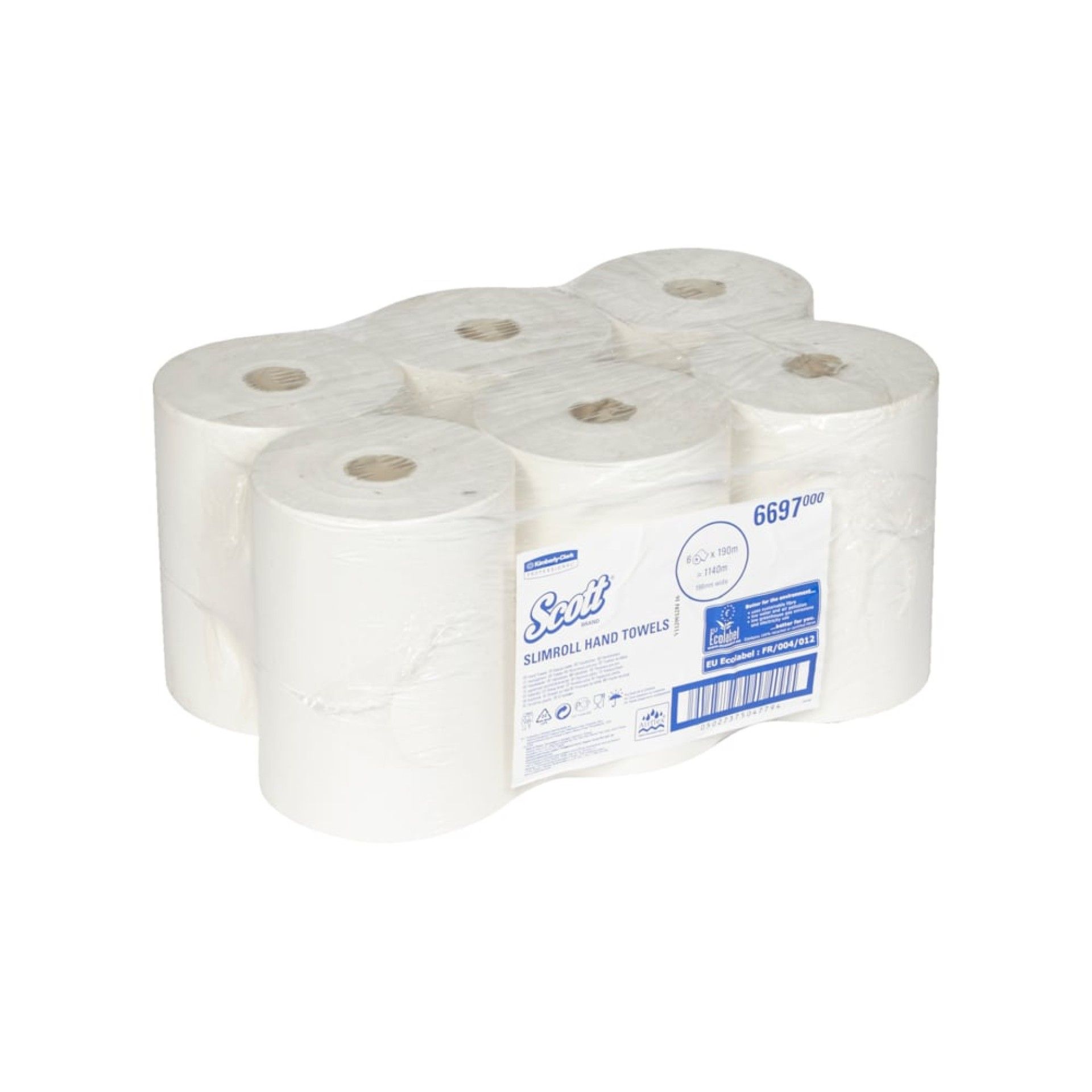 Scott Xl Slimroll Blanco 190 M - 6 Rollos Scott Xl Slimroll Blanco 190 M - 6 Rollos