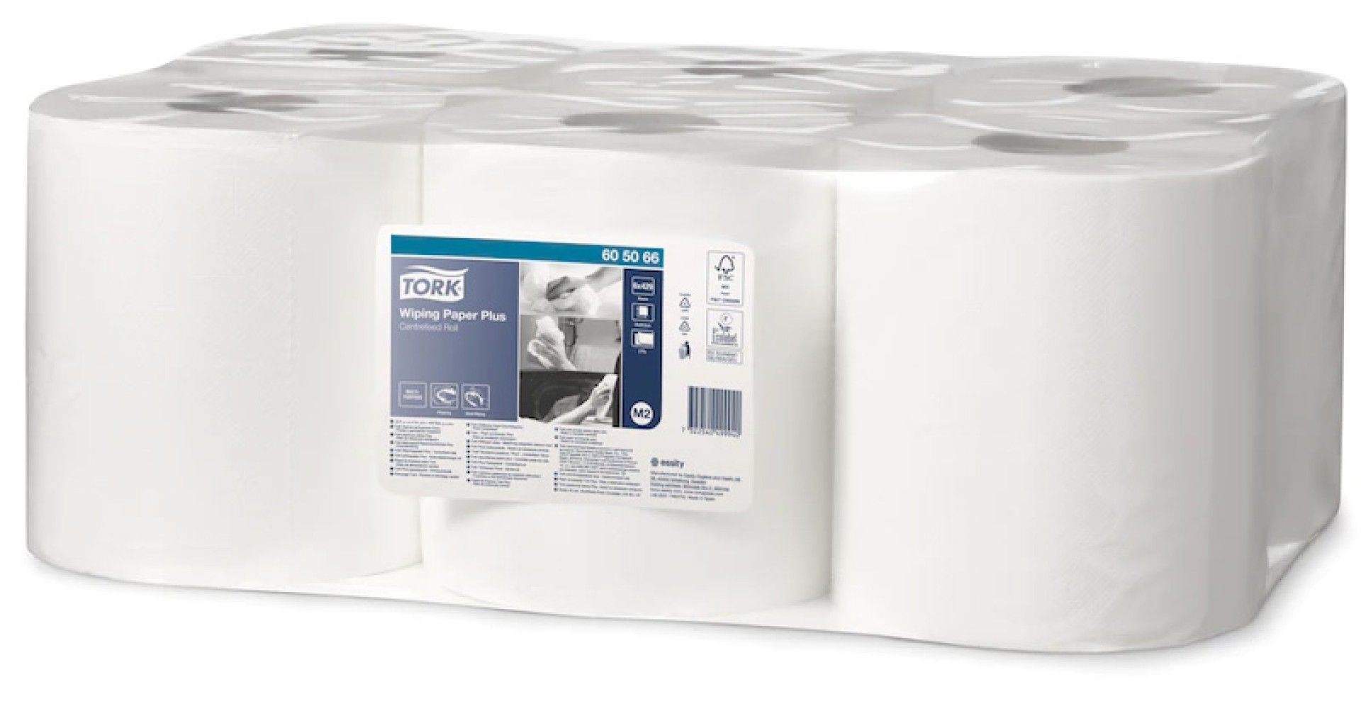 Toalhas de M�o Espiral Advanced - Folha Dupla - 6 R