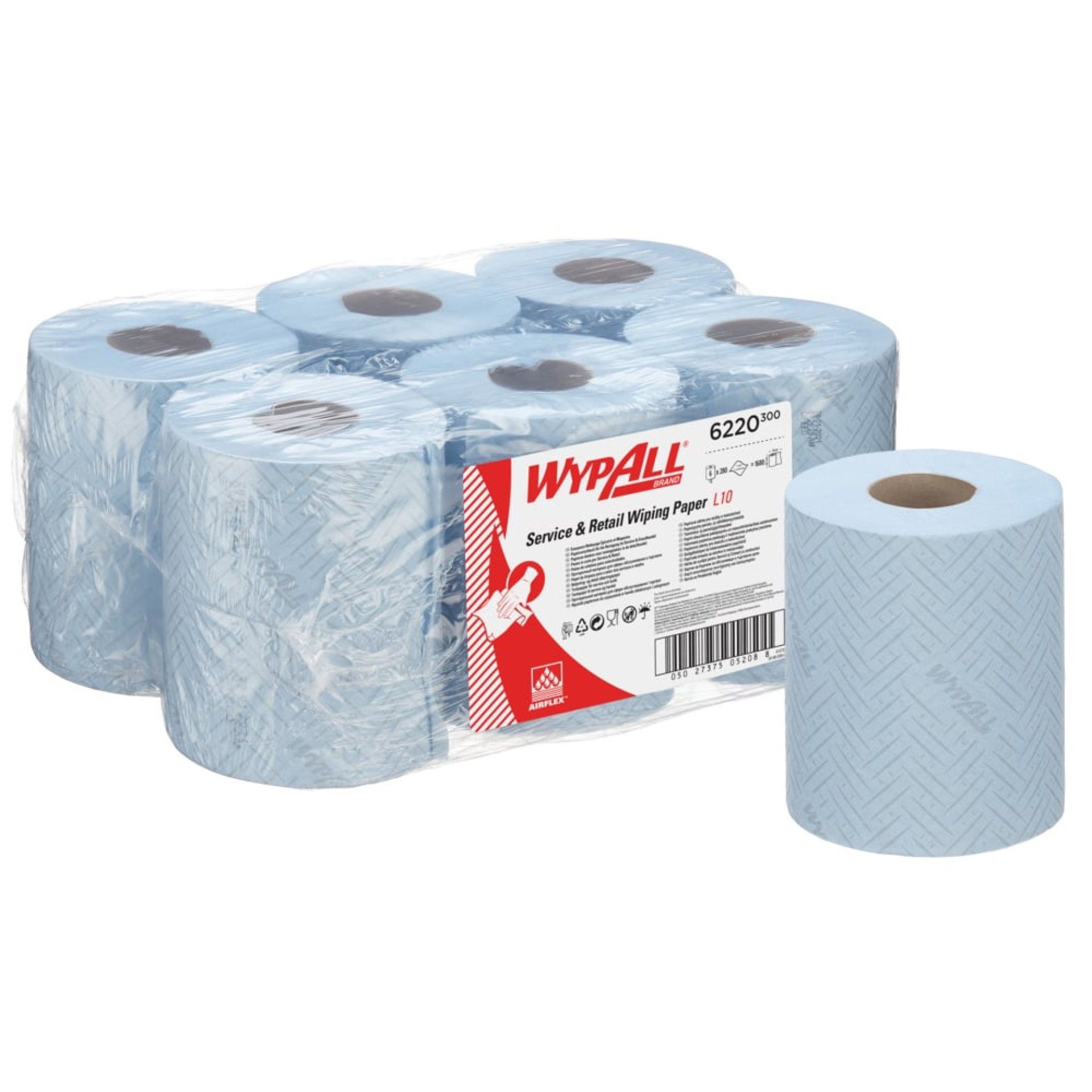 Wypall Reach 280 Azul - 6 Rolos Wypall Reach 280 Azul - 6 Rolos