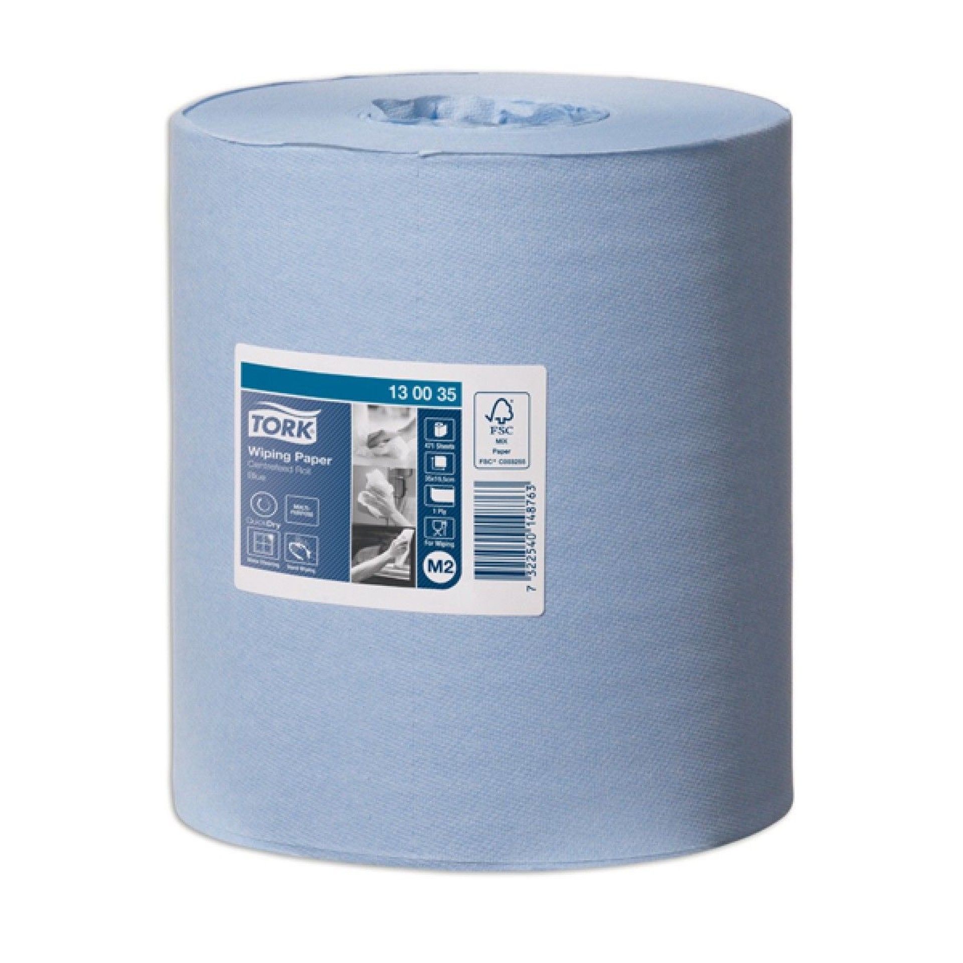 Toalhas de M�o Espiral Azul Tork - 6 Rolos