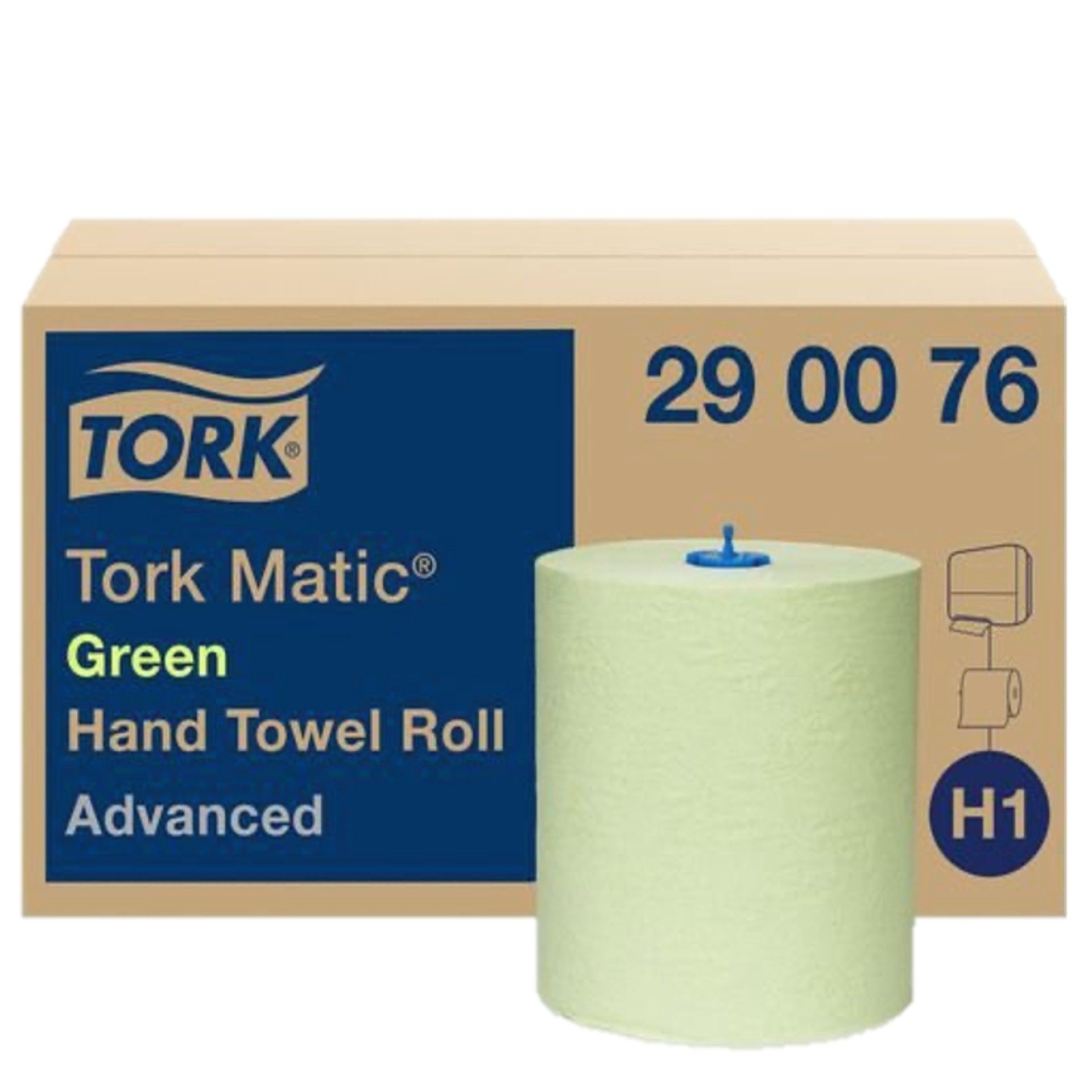 Toalha de M�o Verde em Rolo Tork Matic - 6 R
