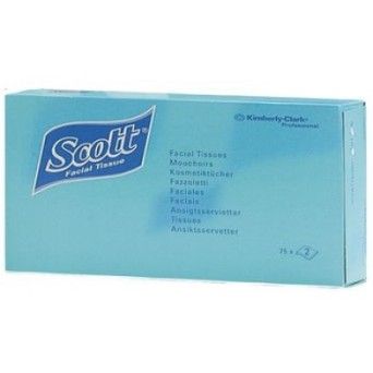 Scott Faciais Mini - 75 Unidades