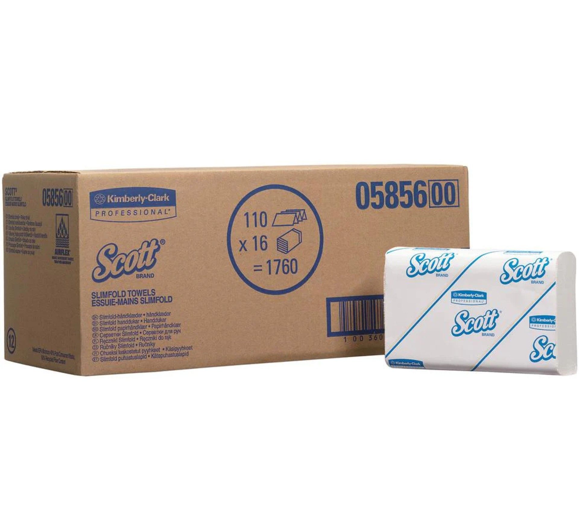 Scott Slim Fold Toalha - 16 x 110 U Scott Slim Fold Toalha - 16 x 110 U
