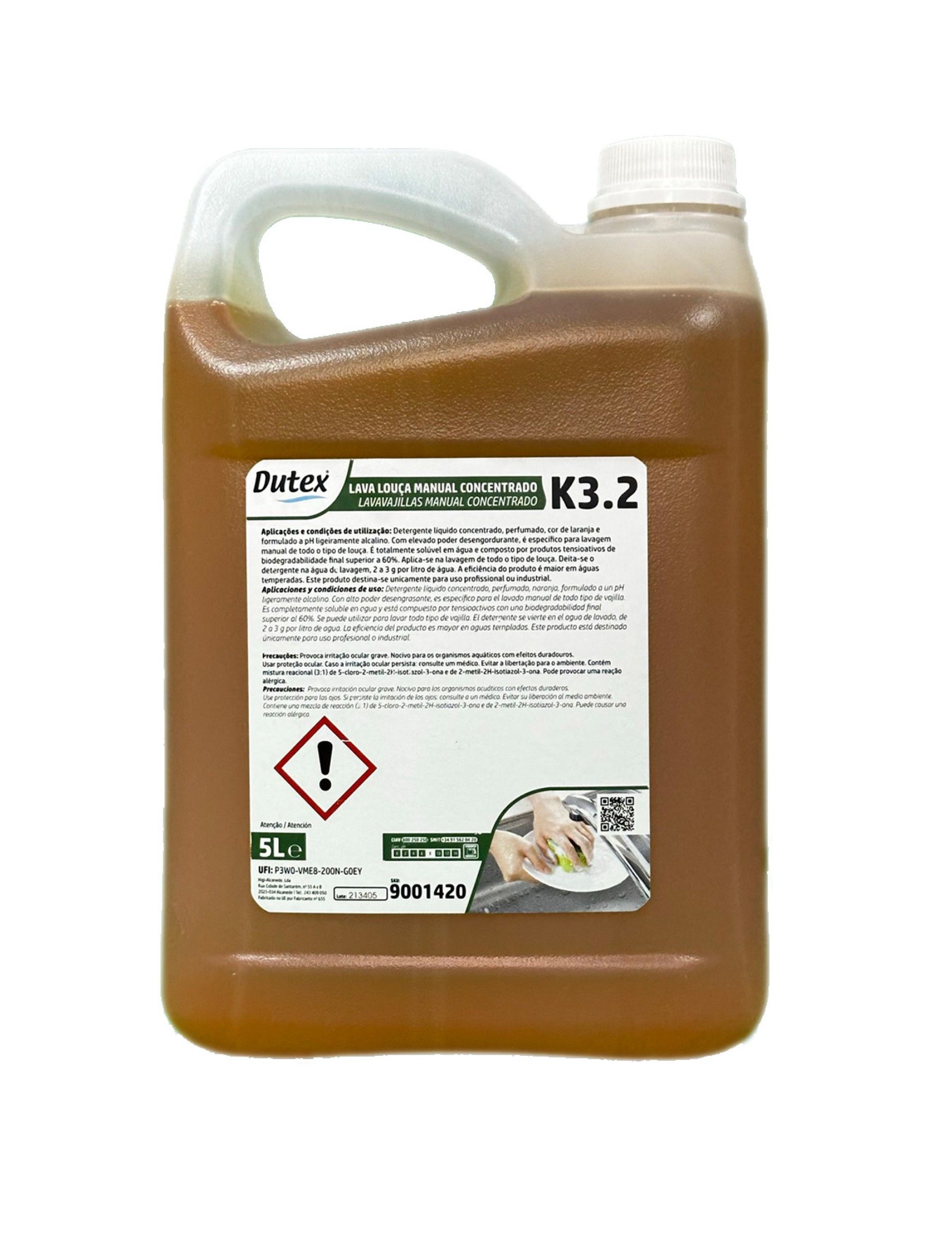 Lava Louça Manual Concentrado - 5 L Lava Louça Manual Concentrado - 5 L