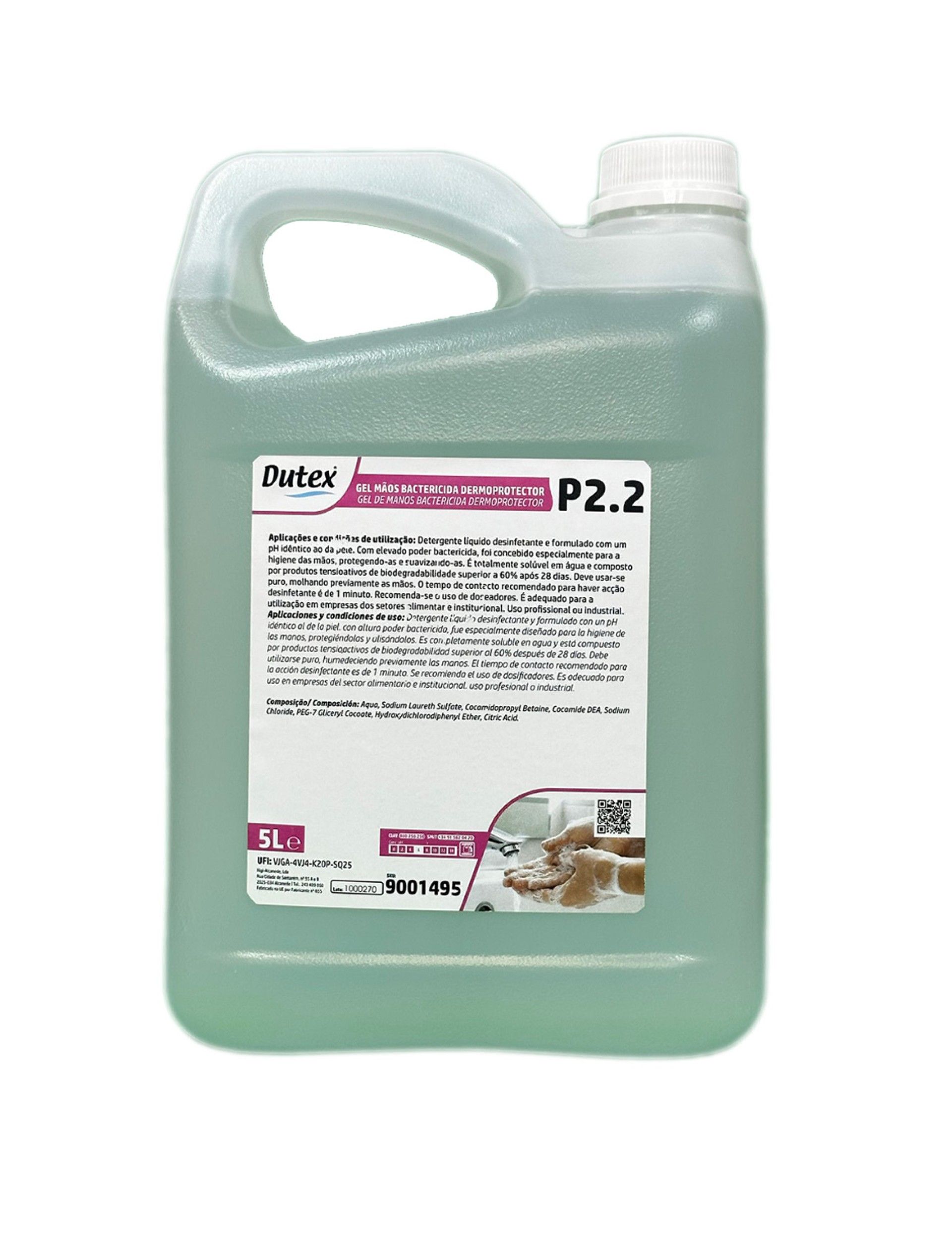 Gel para Mãos Bactericida - 5 Litros Gel para Mãos Bactericida - 5 Litros