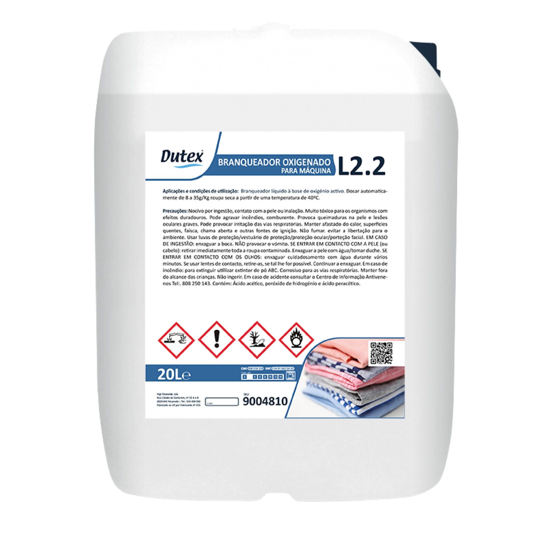 Dutex Oxygen L2.2 - 20 L Dutex Oxygen L2.2 - 20 L