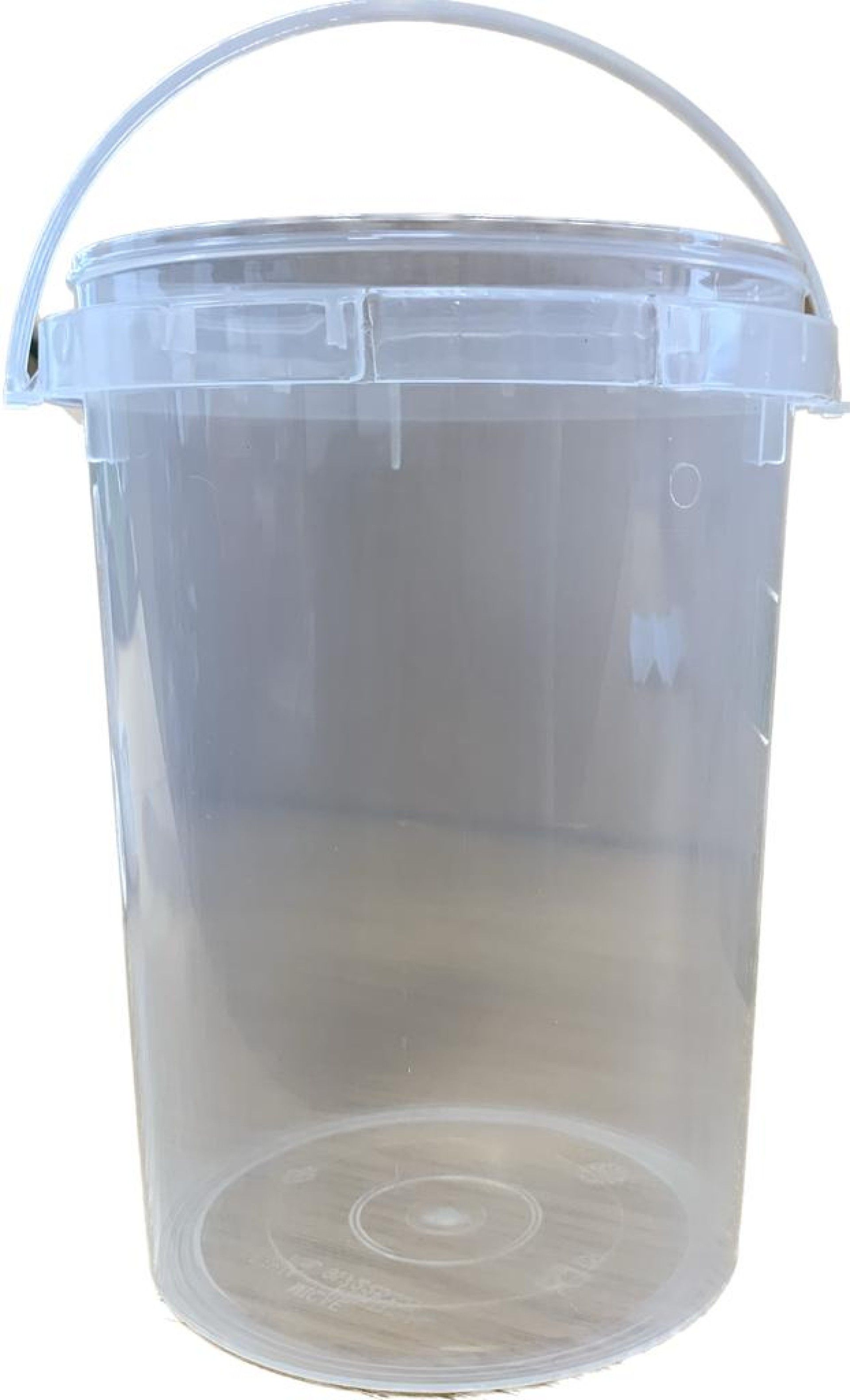 BALDE TRANSPARENTE ALIMENTAR 1LT S/ TAMPA BALDE TRANSPARENTE ALIMENTAR 1LT S/ TAMPA