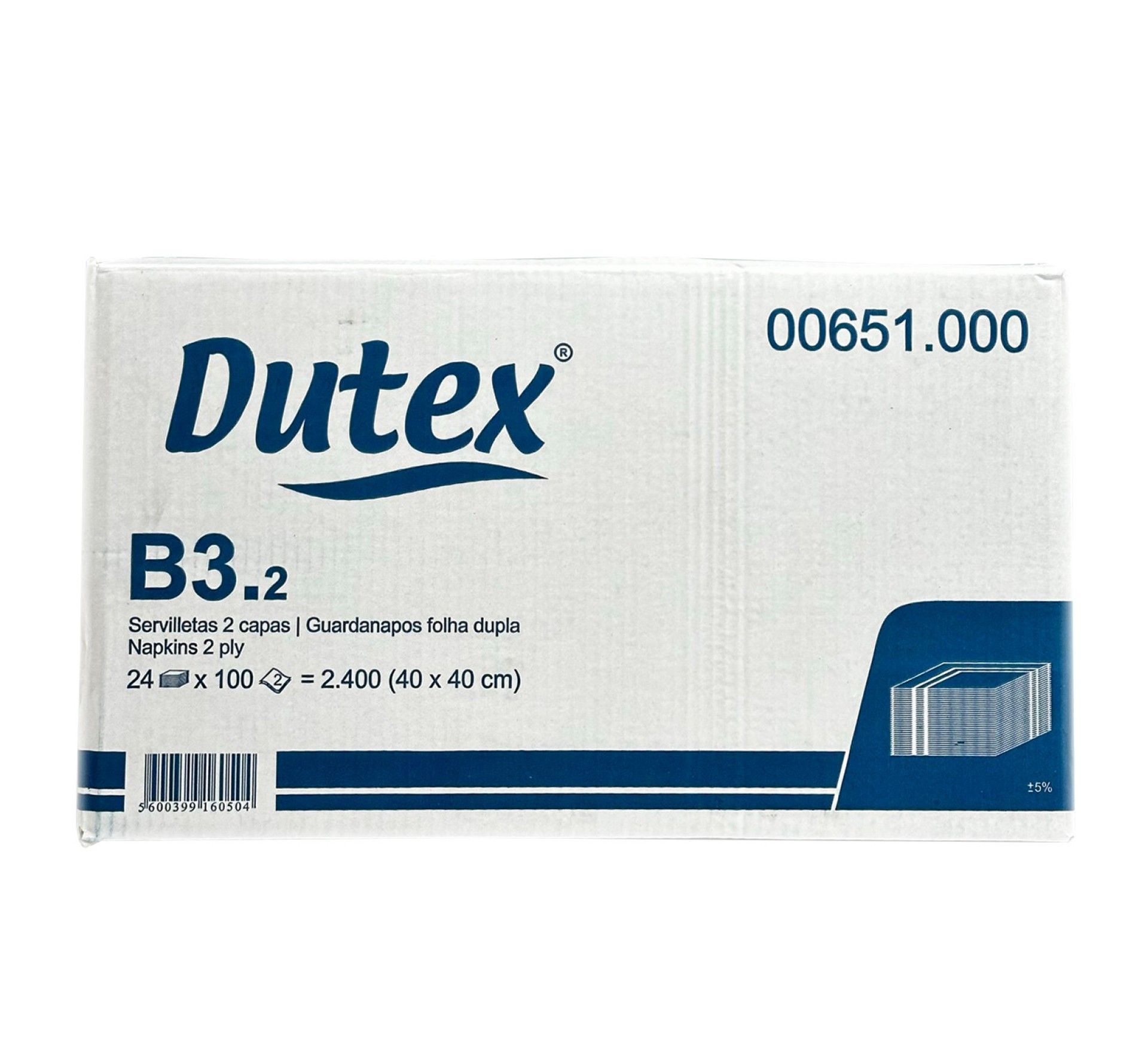 Guardanapos 40x40 2F - 24 Ma�os