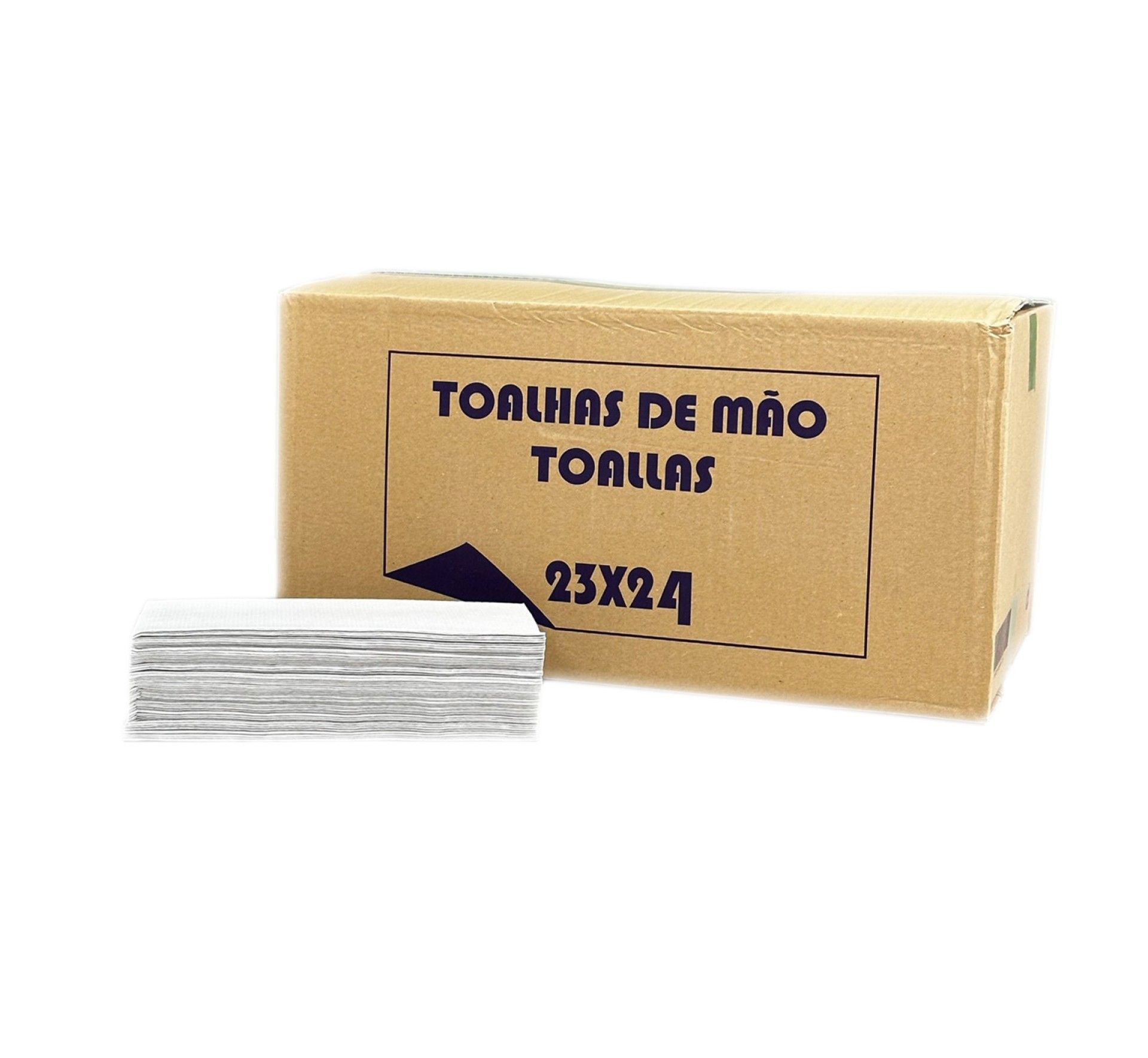 Toalha de Mão 23x24 D7.1 - 12 Maços Toalha de Mão 23x24 D7.1 - 12 Maços