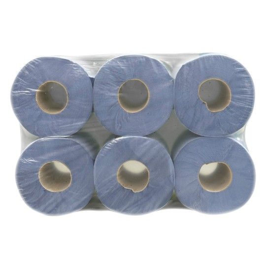 Secamãos Gofrado Azul D9.2 - 6 Rolos Secamãos Gofrado Azul D9.2 - 6 Rolos