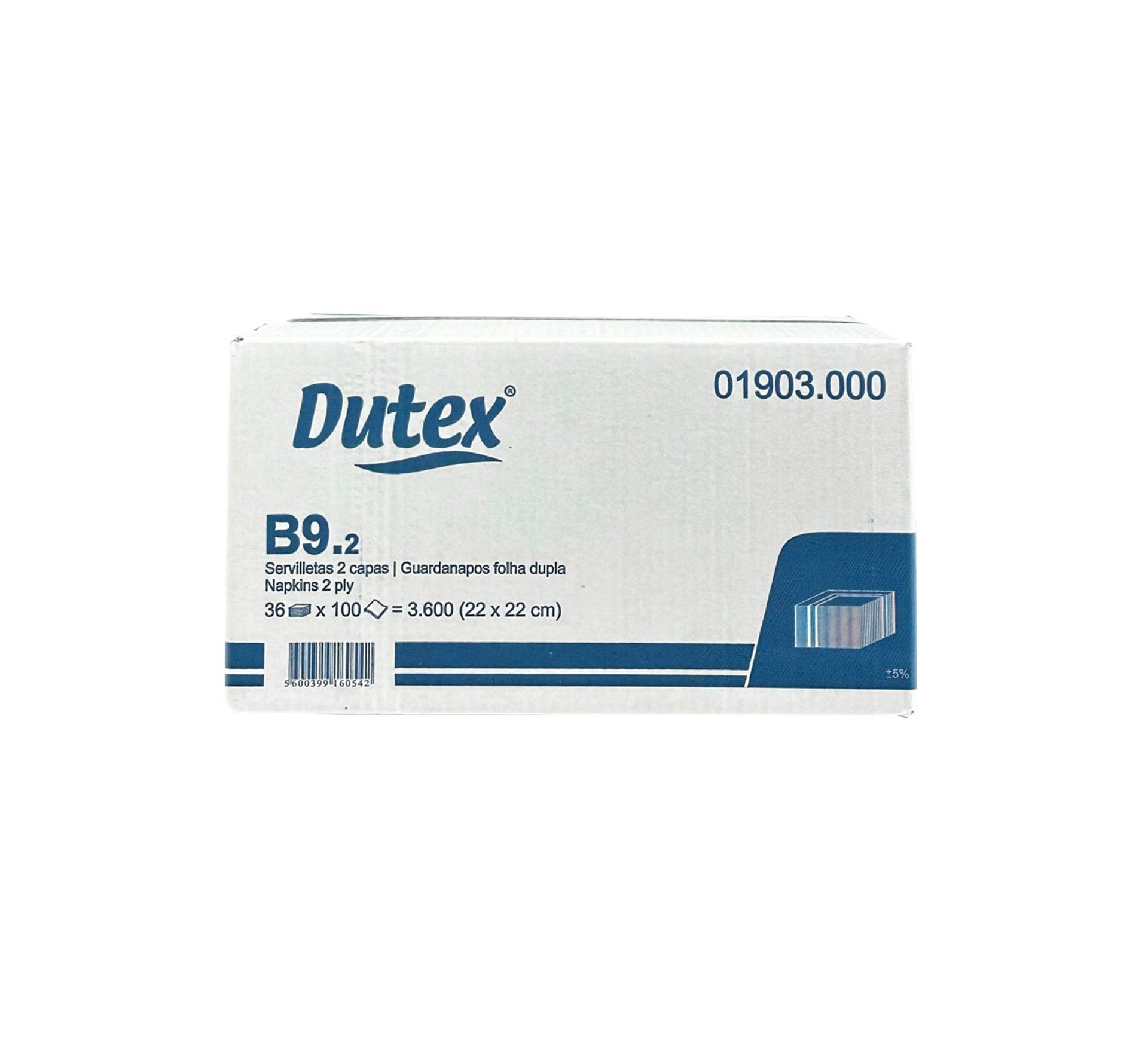 Guardanapo 22 x 22 Folha Dupla - 3600 U Guardanapo 22 x 22 Folha Dupla - 3600 U