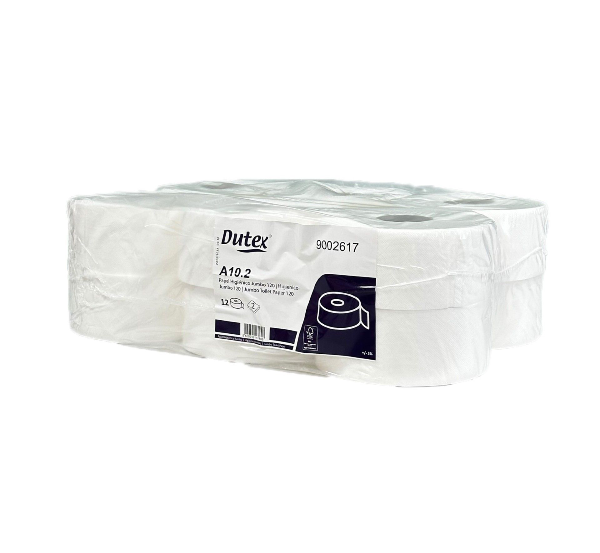 Papel Higi�nico Jumbo Gof A10.2 120 Metros - 12 R
