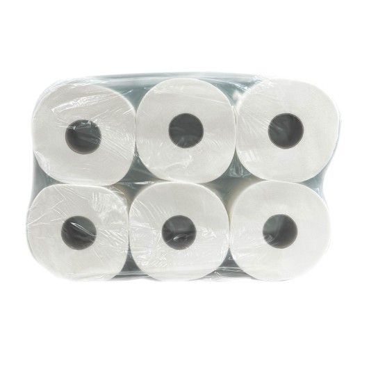 Papel Higi�nico Mini Jumbo Gof Eco Folha Dupla - 12 R