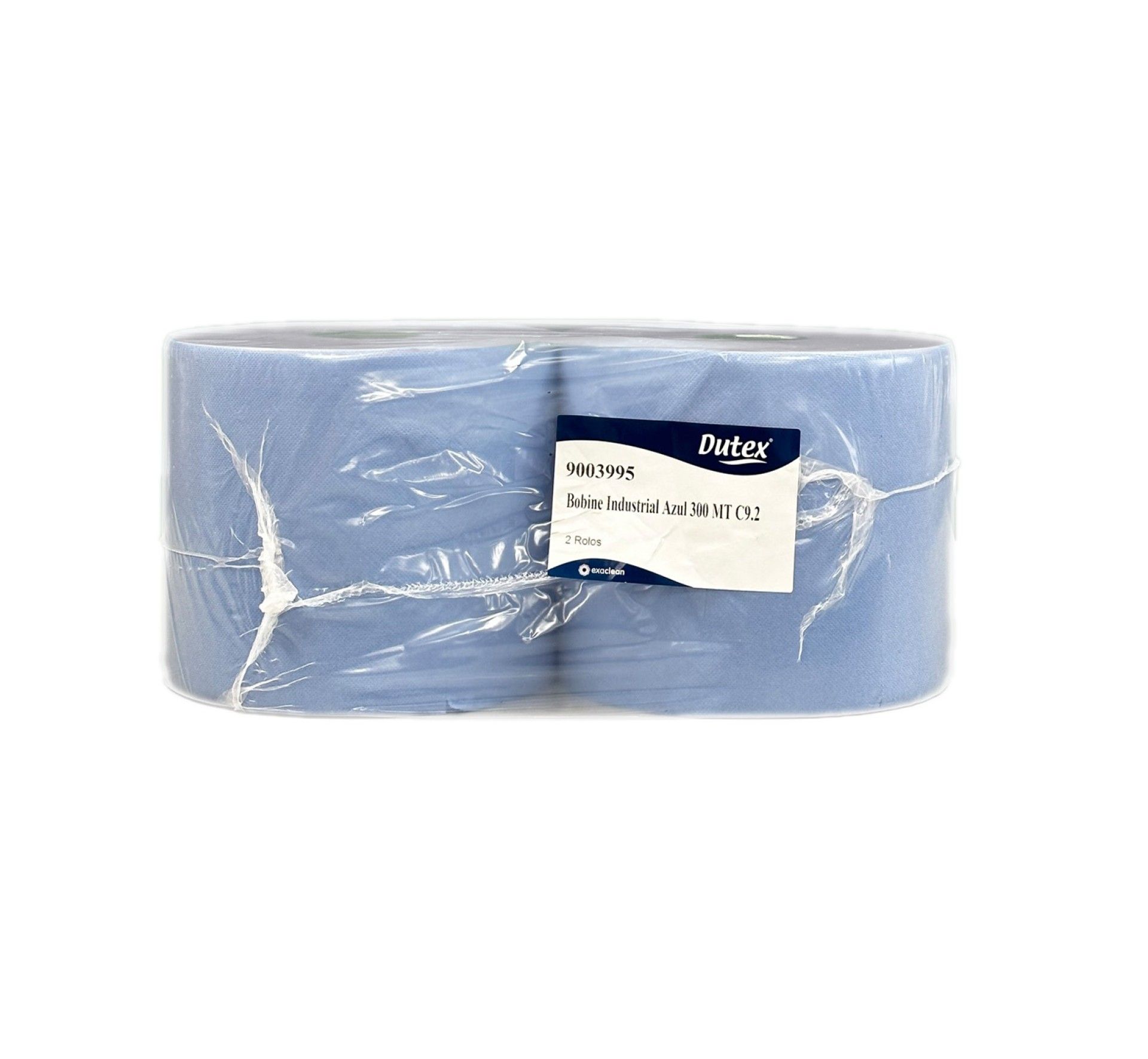 Bobine Industrial Azul 300 Metros C9.2 - 2 Rolos Bobine Industrial Azul 300 Metros C9.2 - 2 Rolos