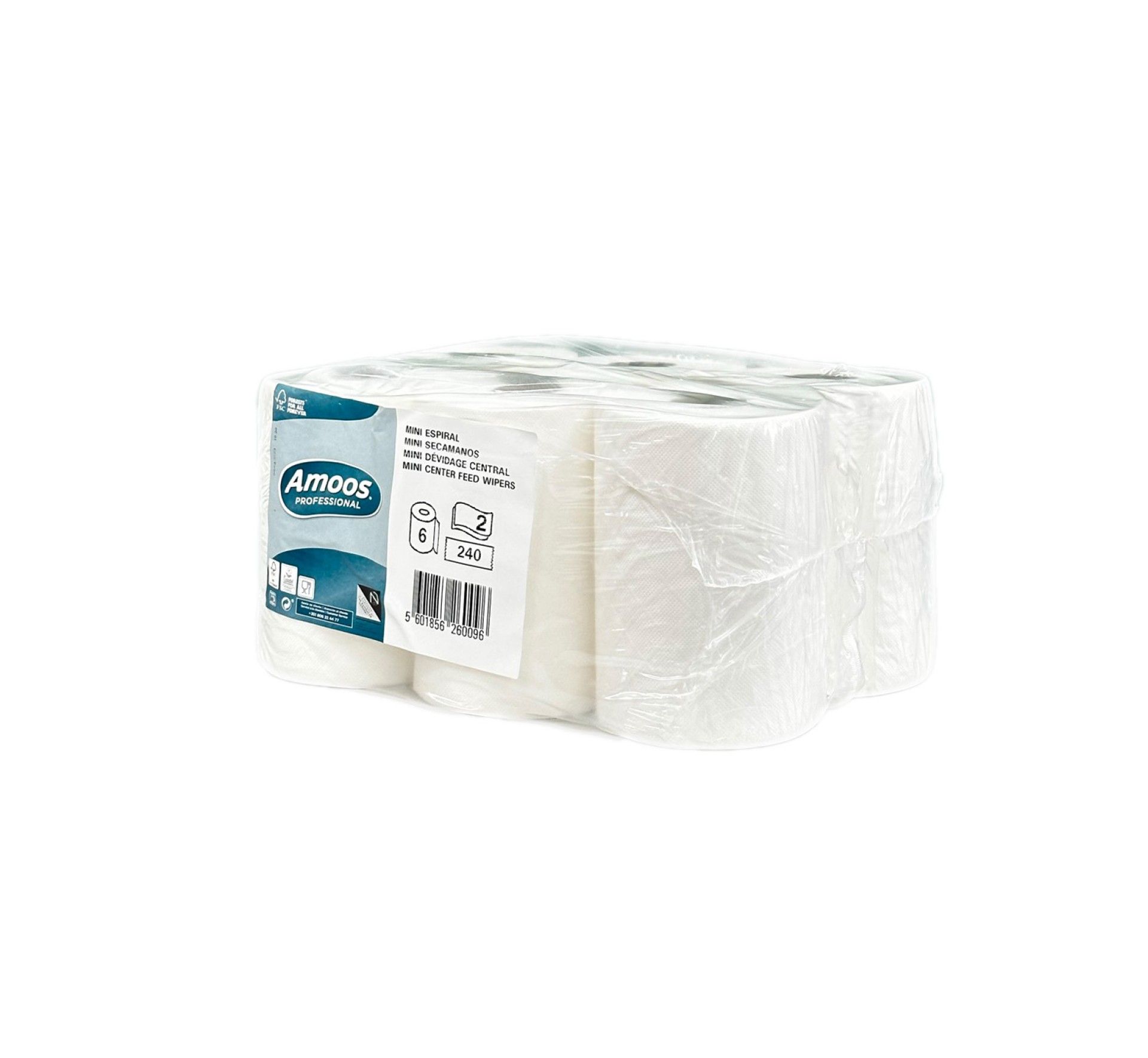 Secam�os Mini Folha Dupla - 6 Rolos