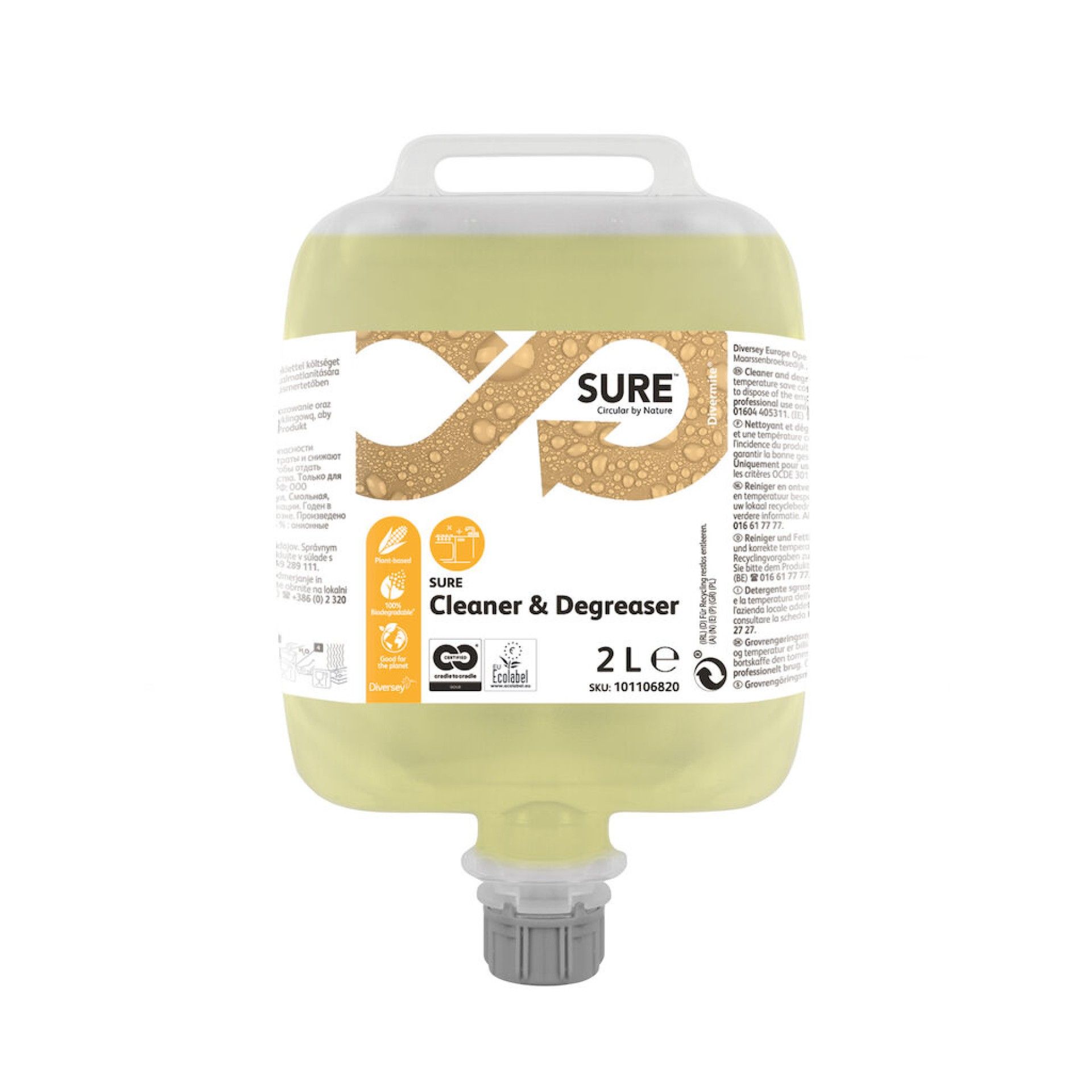 SURE CLEANER DEGREASER - 2 LT