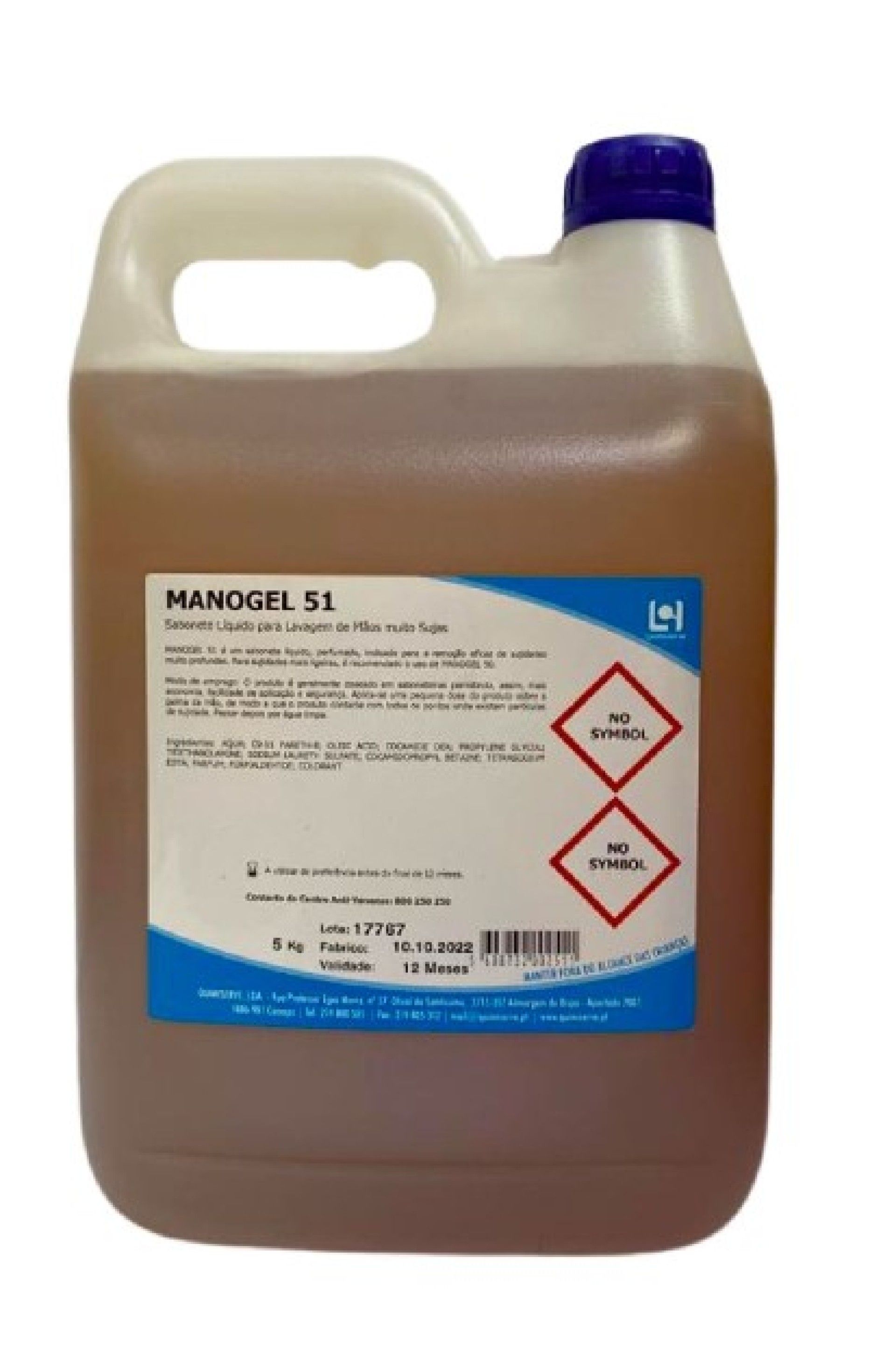 Mangel 51 Gel Oficinal - 5 L Mangel 51 Gel Oficinal - 5 L