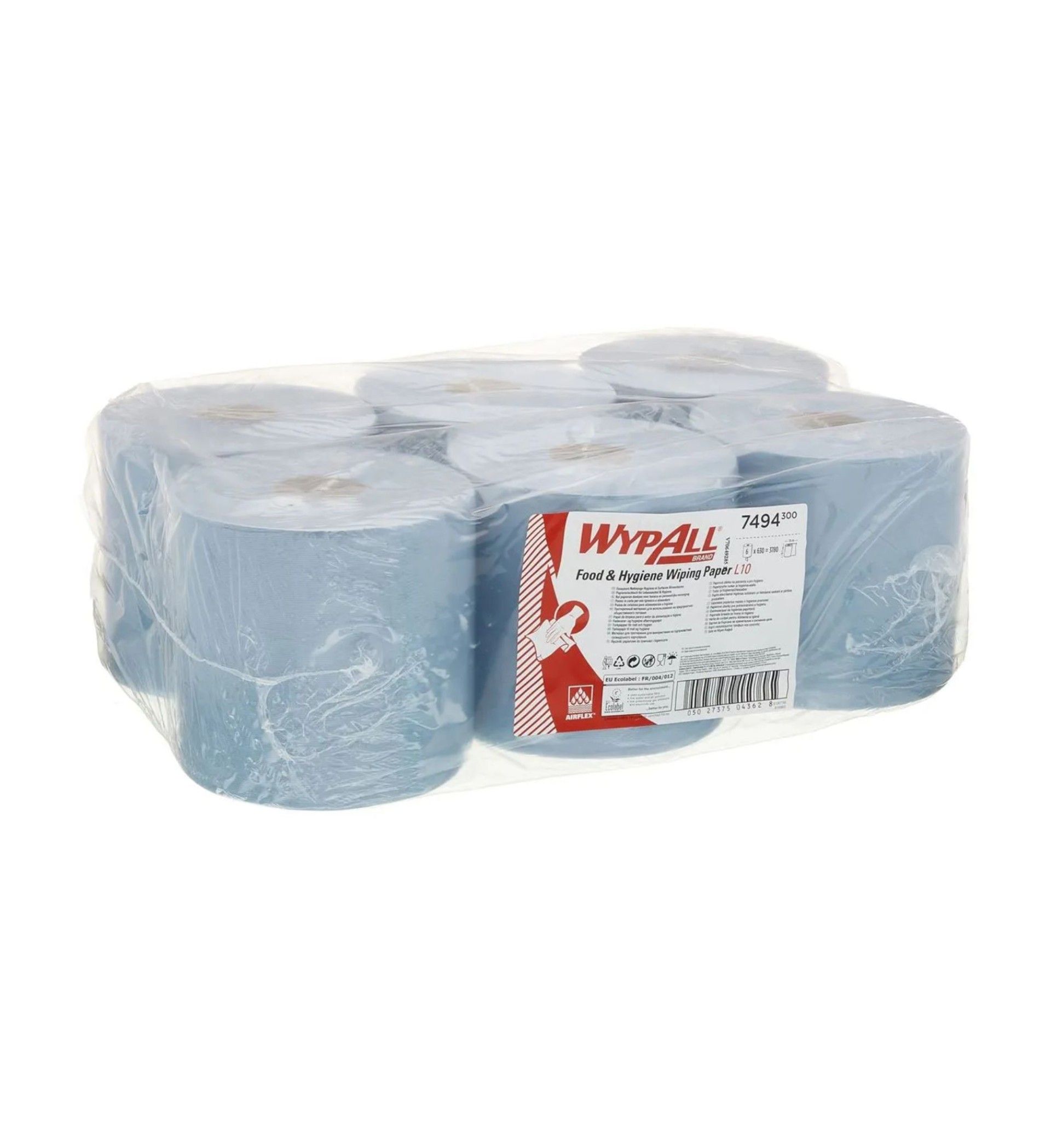 WYPALL L 10 ROLL CONTROL AZUL - 6 RL