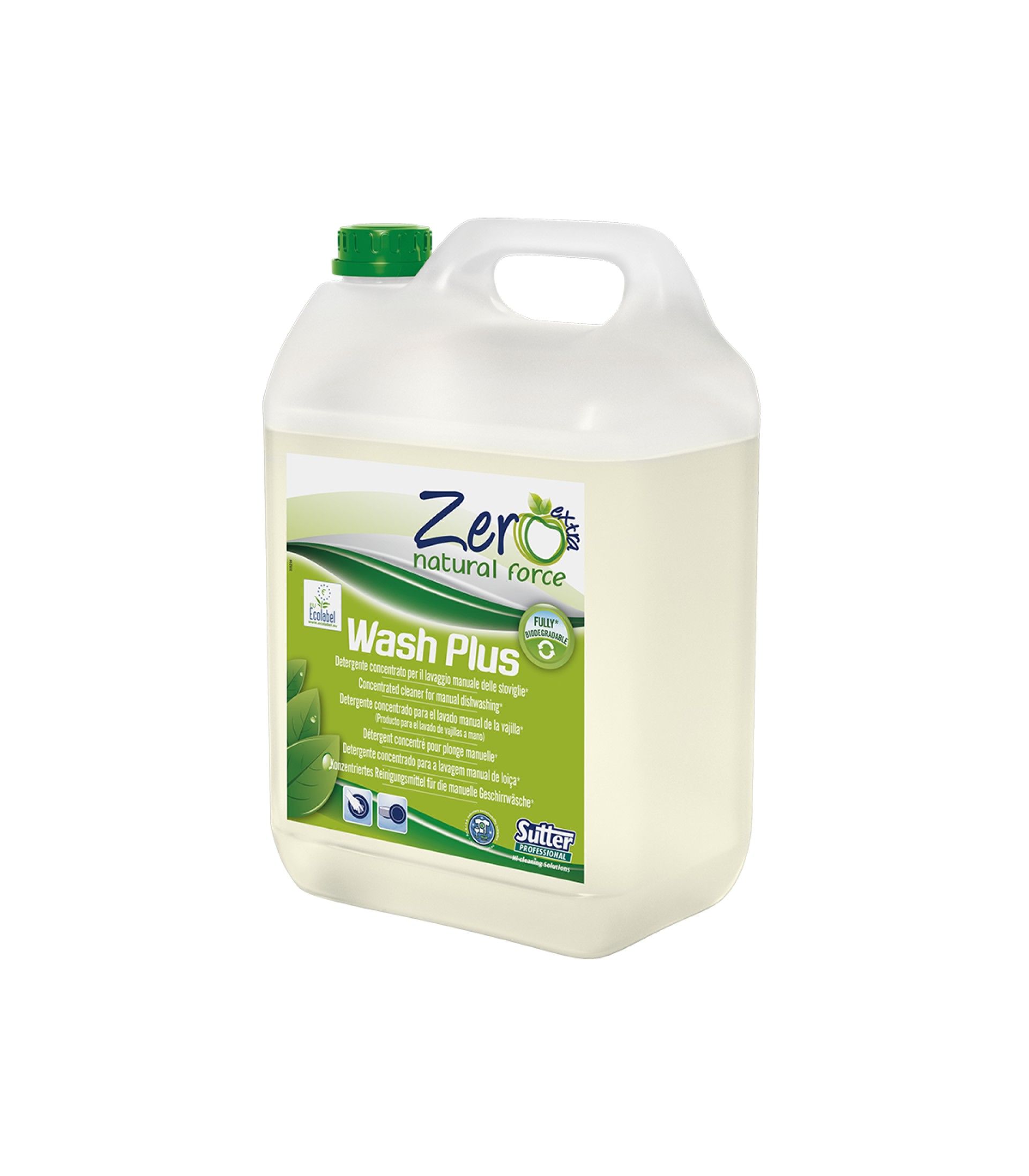 WASH PLUS ECOLABEL - 5 LT