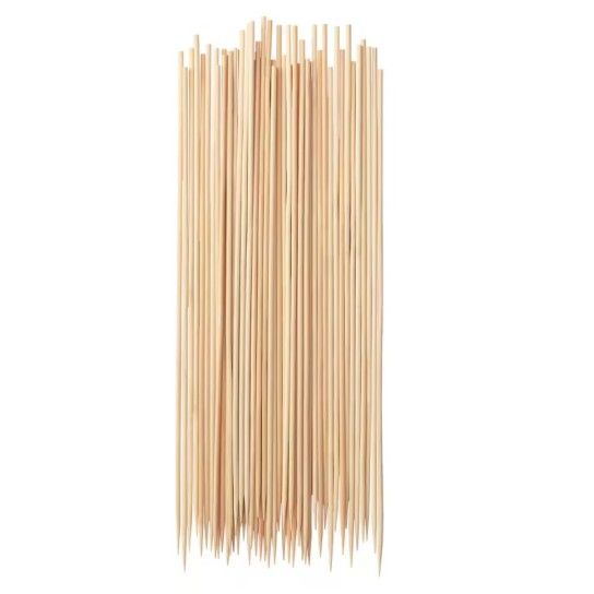 PALITOS ESPETADAS BAMBU 30CM - 100 UN