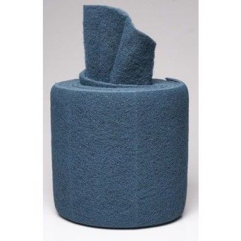 ESFREGAO AZUL PRECORTADO SUP. DELICADAS  ROLO -  4 MT