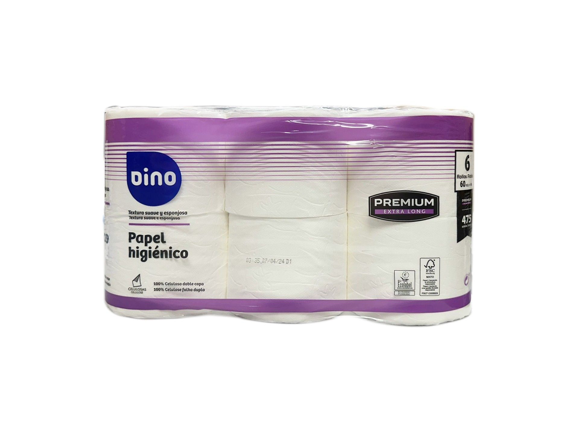 Papel Higi�nico Dom Pasta 60 metros - 30 Rolos