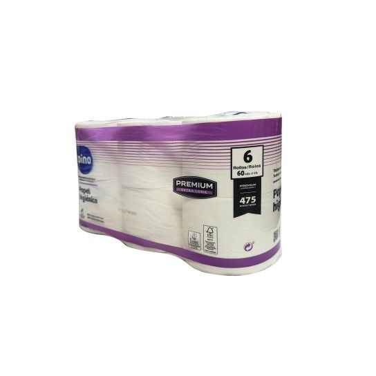 Papel Higi�nico Dom Pasta 60 metros - 30 Rolos