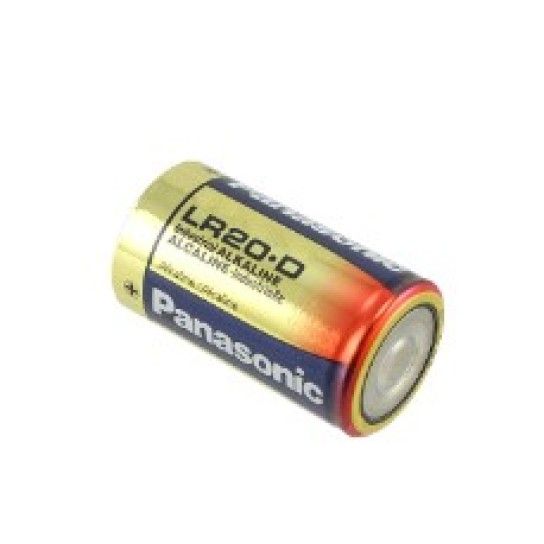 PILHAS ALKALINAS PANASONIC LR20 RETRACTIL - 4 UN