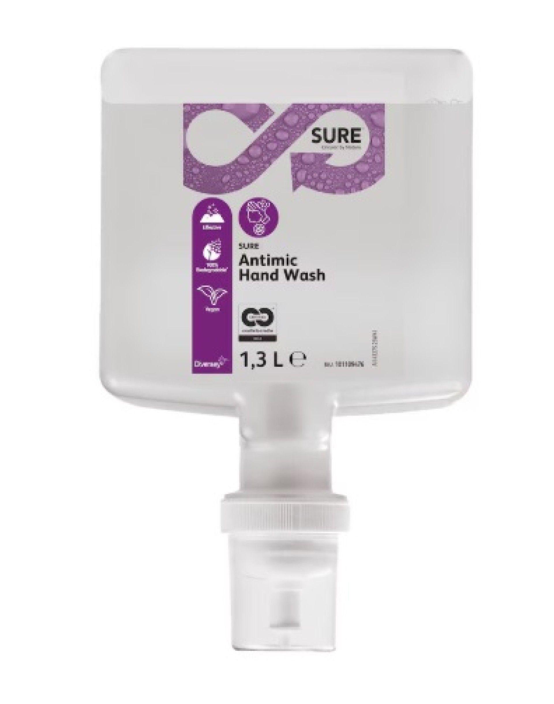 SURE ANTIMIC HAND WASH IC - 1,3 LT