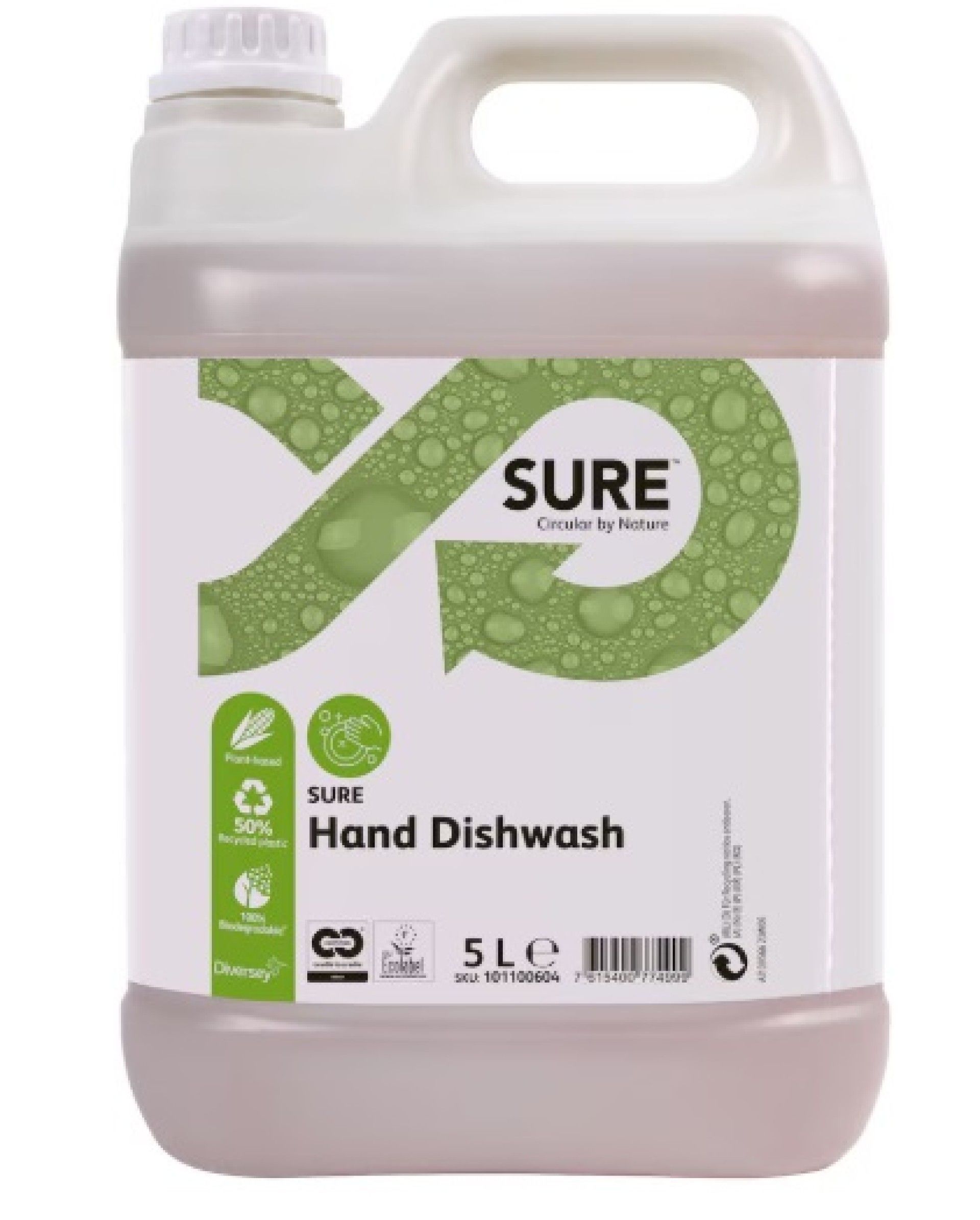SURE HAND DISHWASH - 5LT