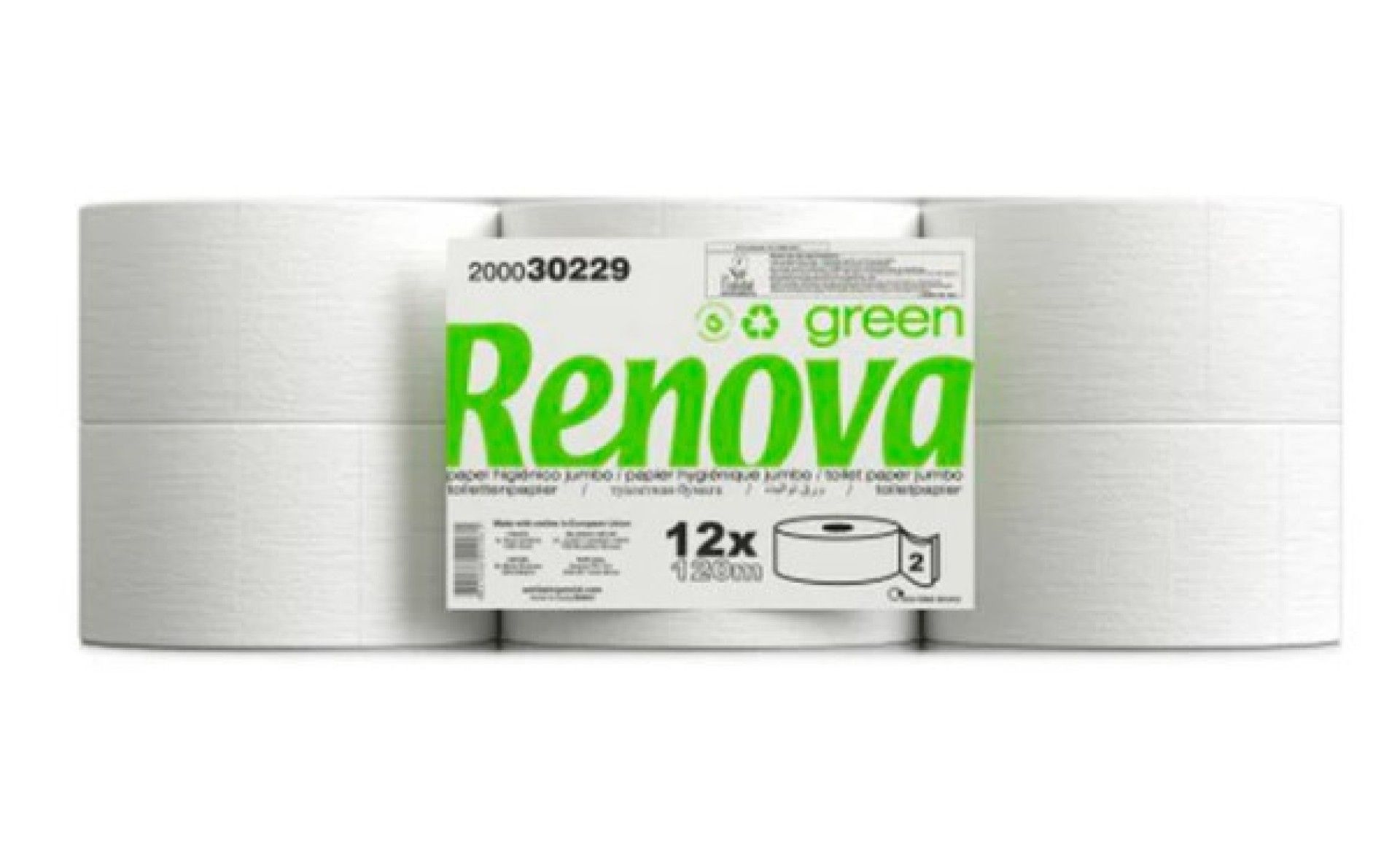 P.HIG. JUMBO RENOVA GREEN 120M 2FL - 12 RL