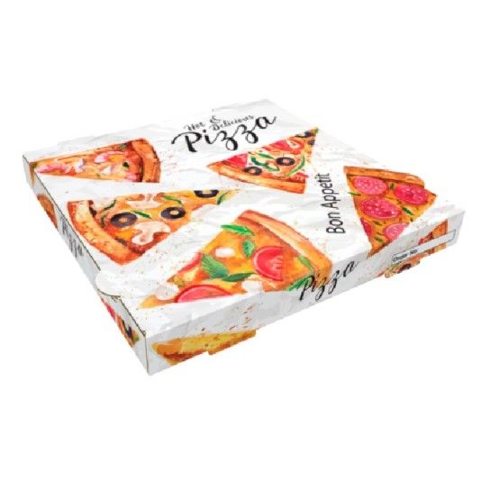 CAIXA PIZZA STANDARD 410X410X38 - 50 UN