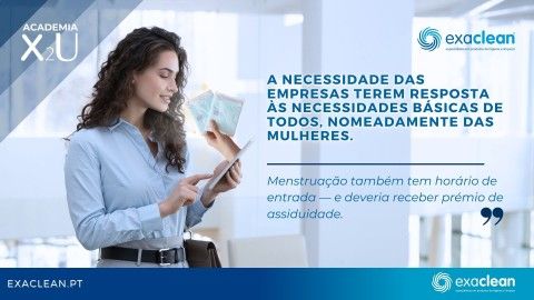 Menstruao tambm tem horrio de entrada  e deveria receber prmio de assiduidade.