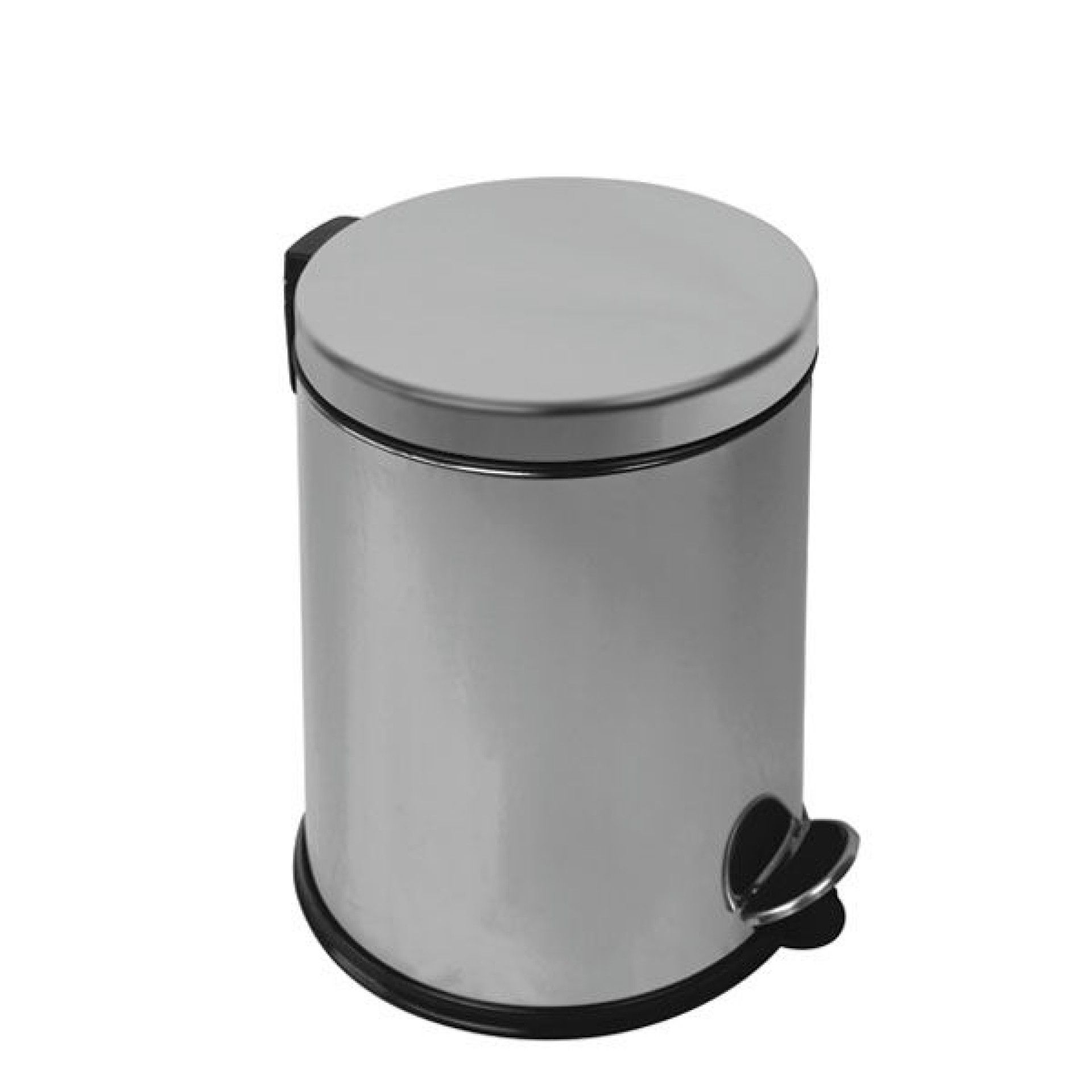 PAPELEIRA INOX NEW BIN BASIC 12LT - 1 UN