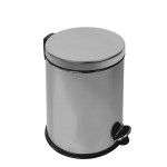 PAPELEIRA INOX NEW BIN BASIC 12LT - 1 UN
