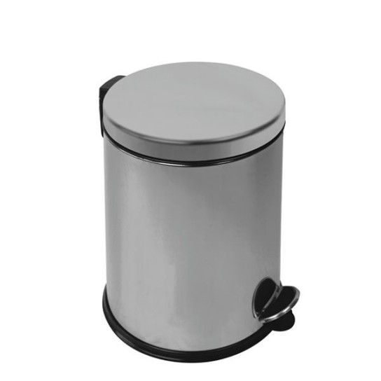 PAPELEIRA INOX NEW BIN BASIC 12LT - 1 UN