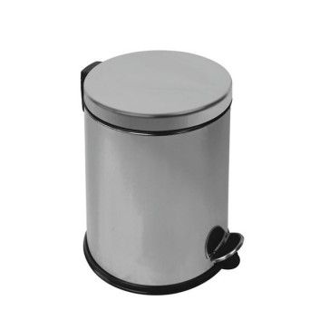 PAPELEIRA INOX NEW BIN BASIC 12LT - 1 UN
