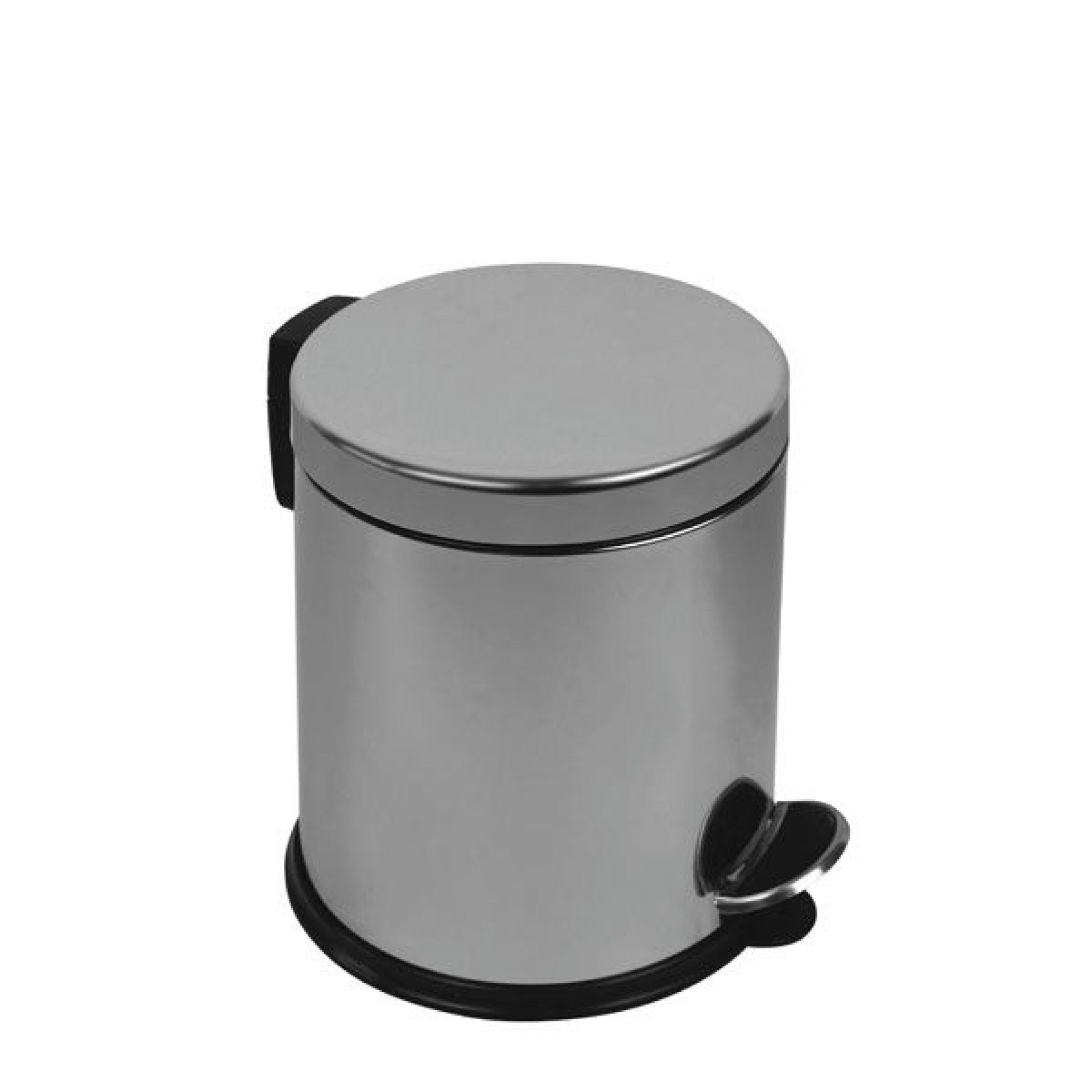 PAPELEIRA INOX NEW BIN BASIC 5LT - 1 UN PAPELEIRA INOX NEW BIN BASIC 5LT - 1 UN