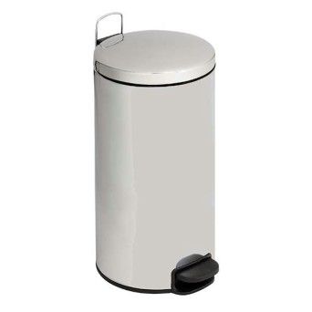 PAPELEIRA INOX BIN PLUS 30LT - 1 UN