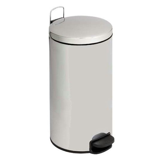PAPELEIRA INOX BIN PLUS 30LT - 1 UN